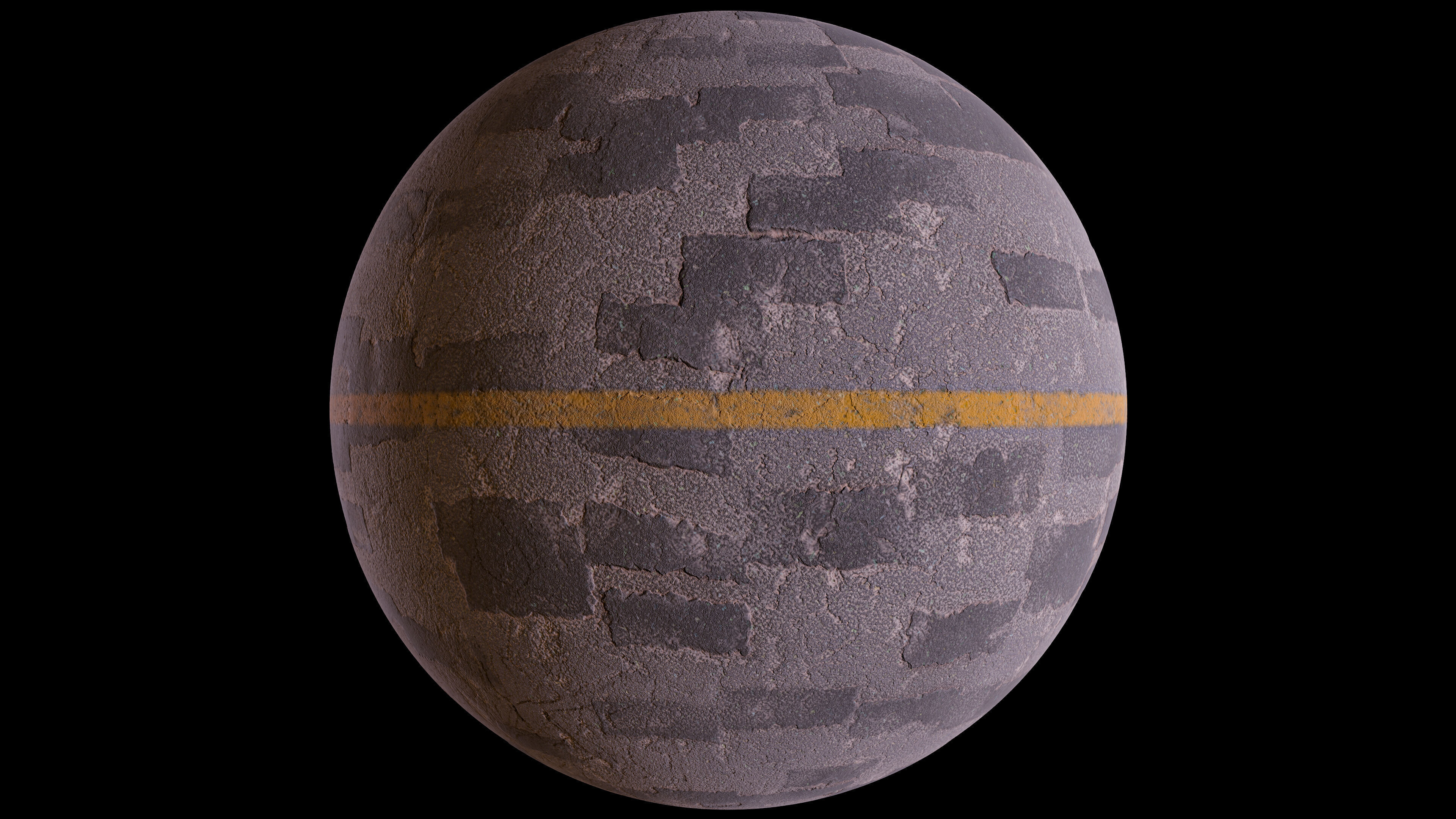 OLD BITUMEN ROAD MATERIAL Texture_9