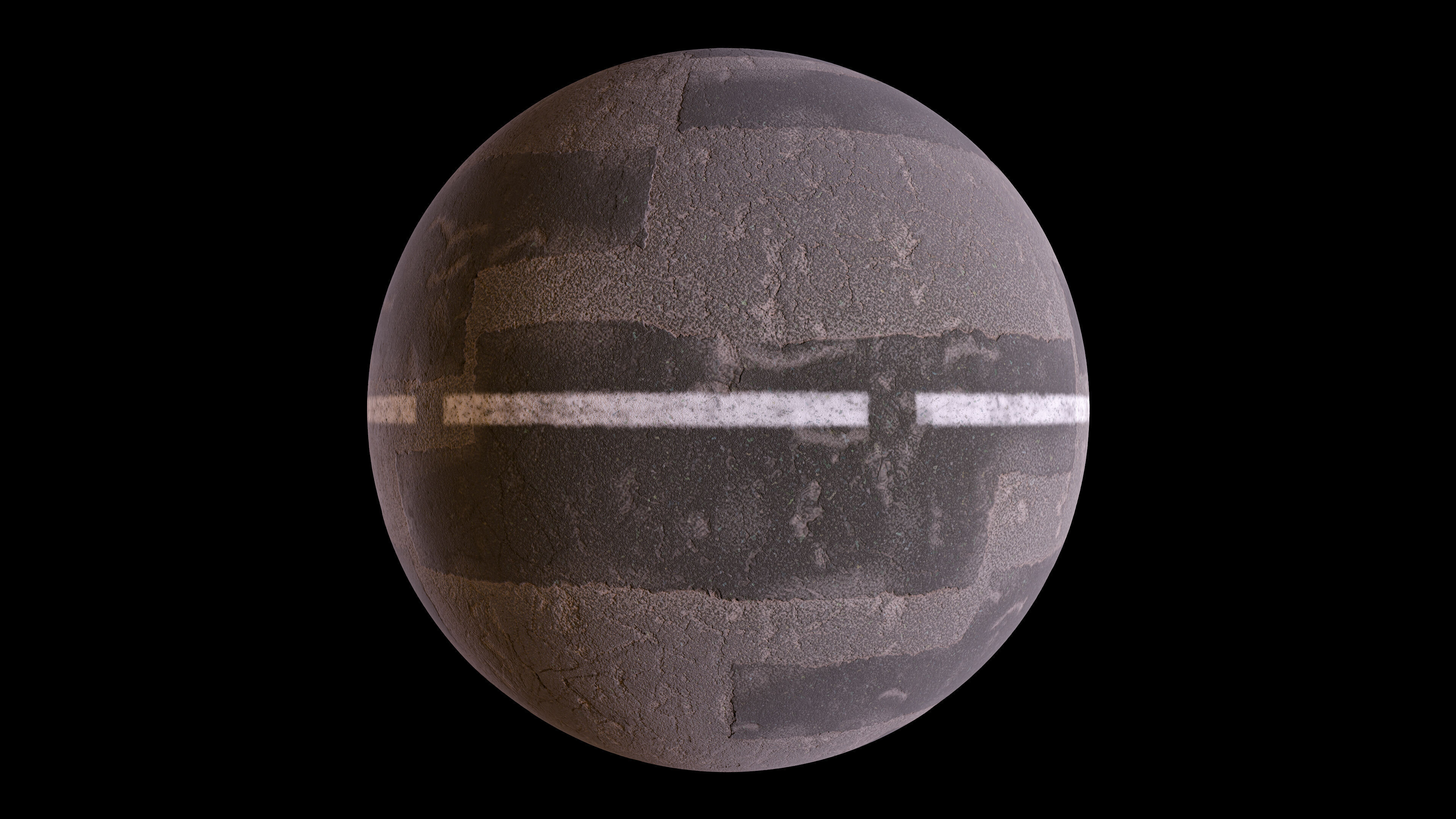 OLD BITUMEN ROAD MATERIAL Texture_3