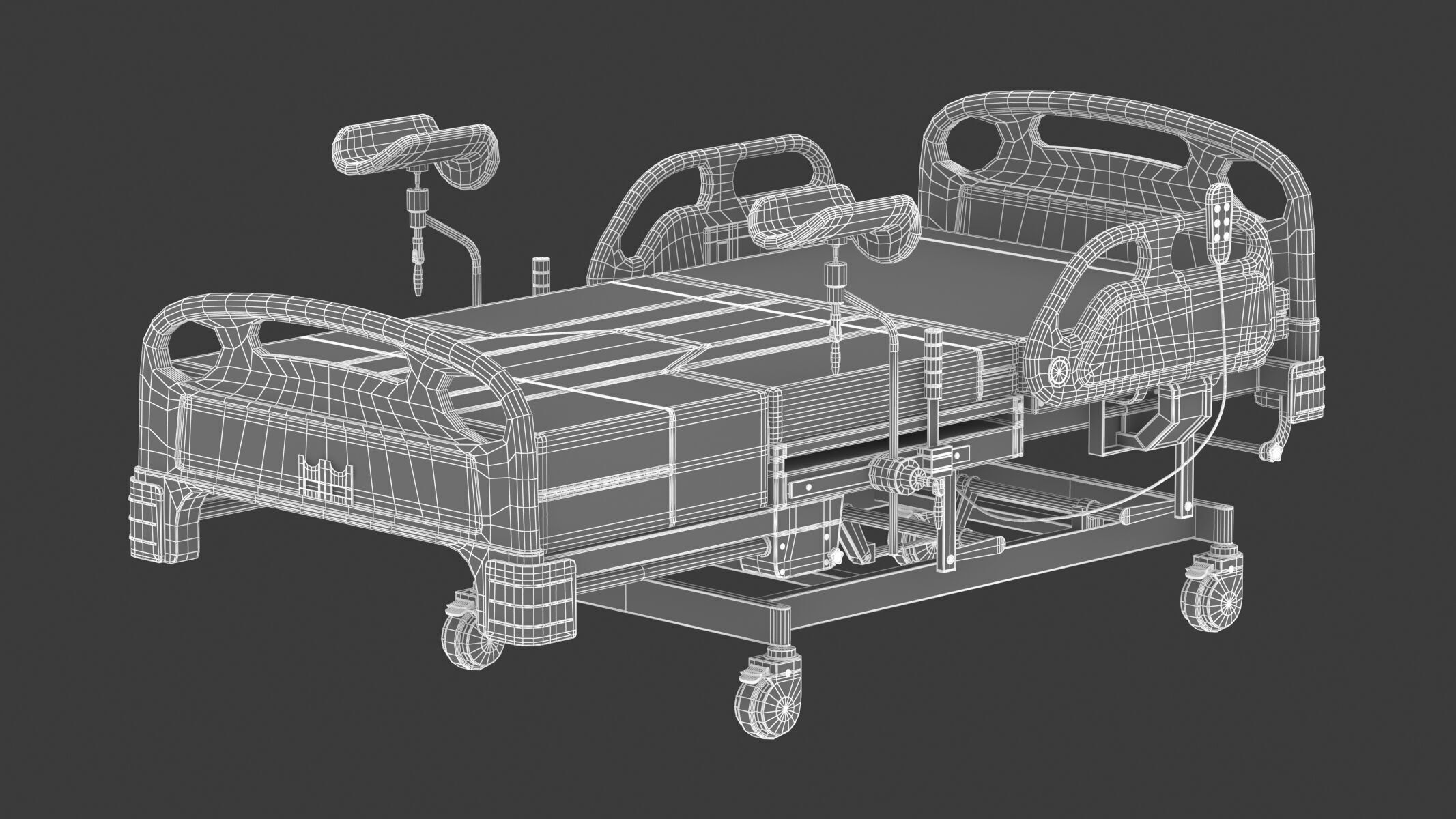 33 Models Medical Patient Care Equipment 3D model_36