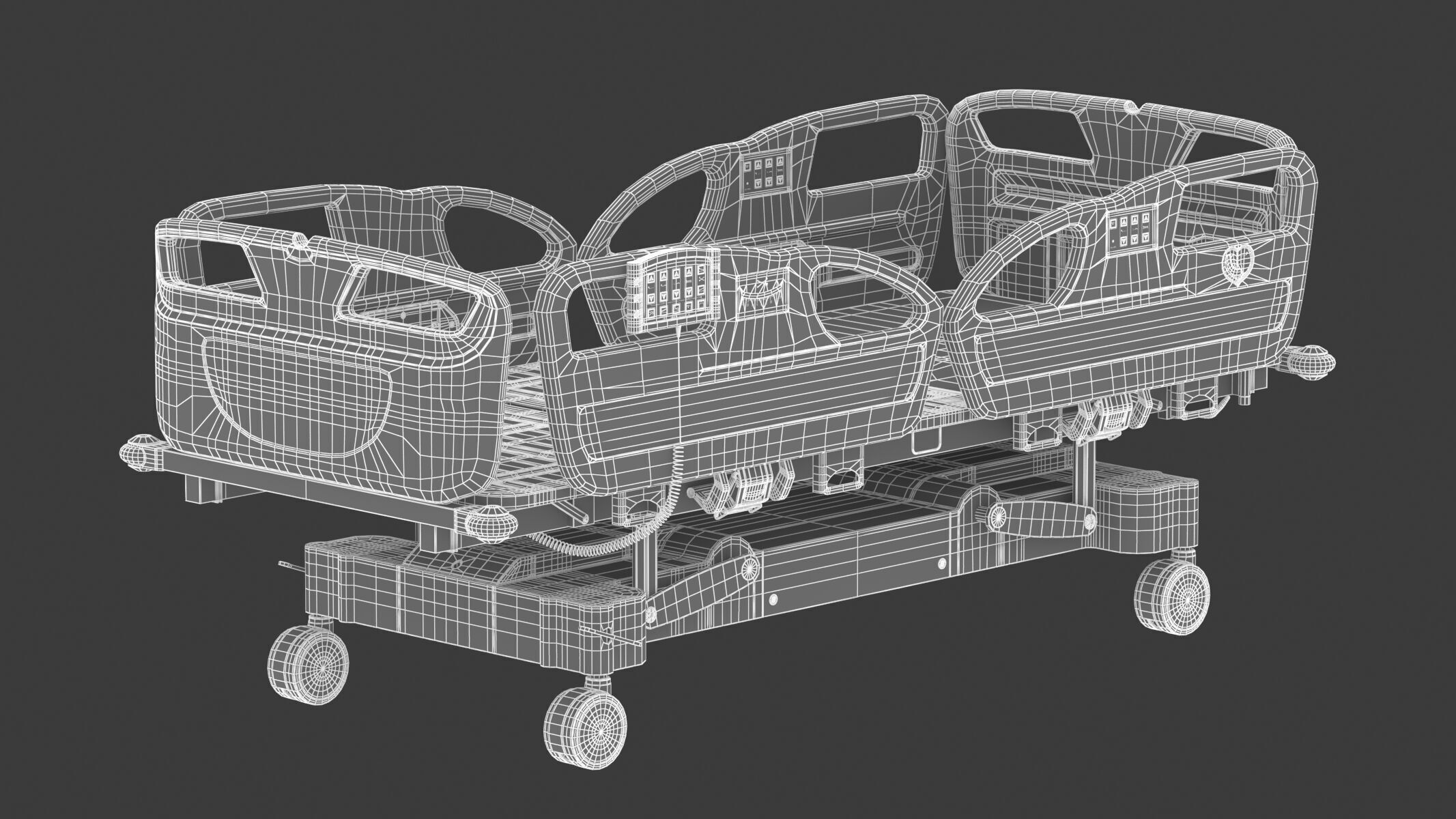 33 Models Medical Patient Care Equipment 3D model_44