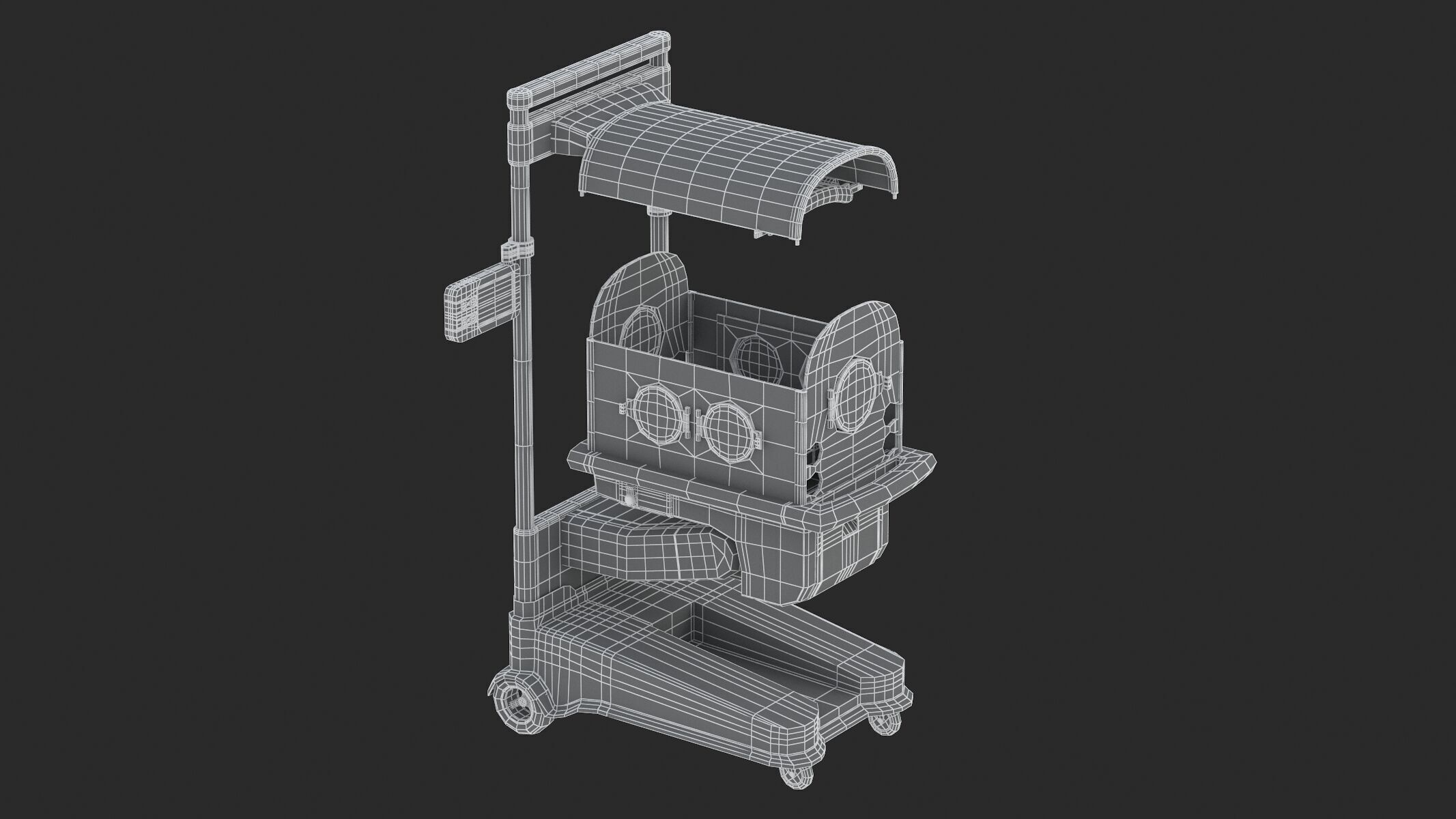 33 Models Medical Patient Care Equipment 3D model_48