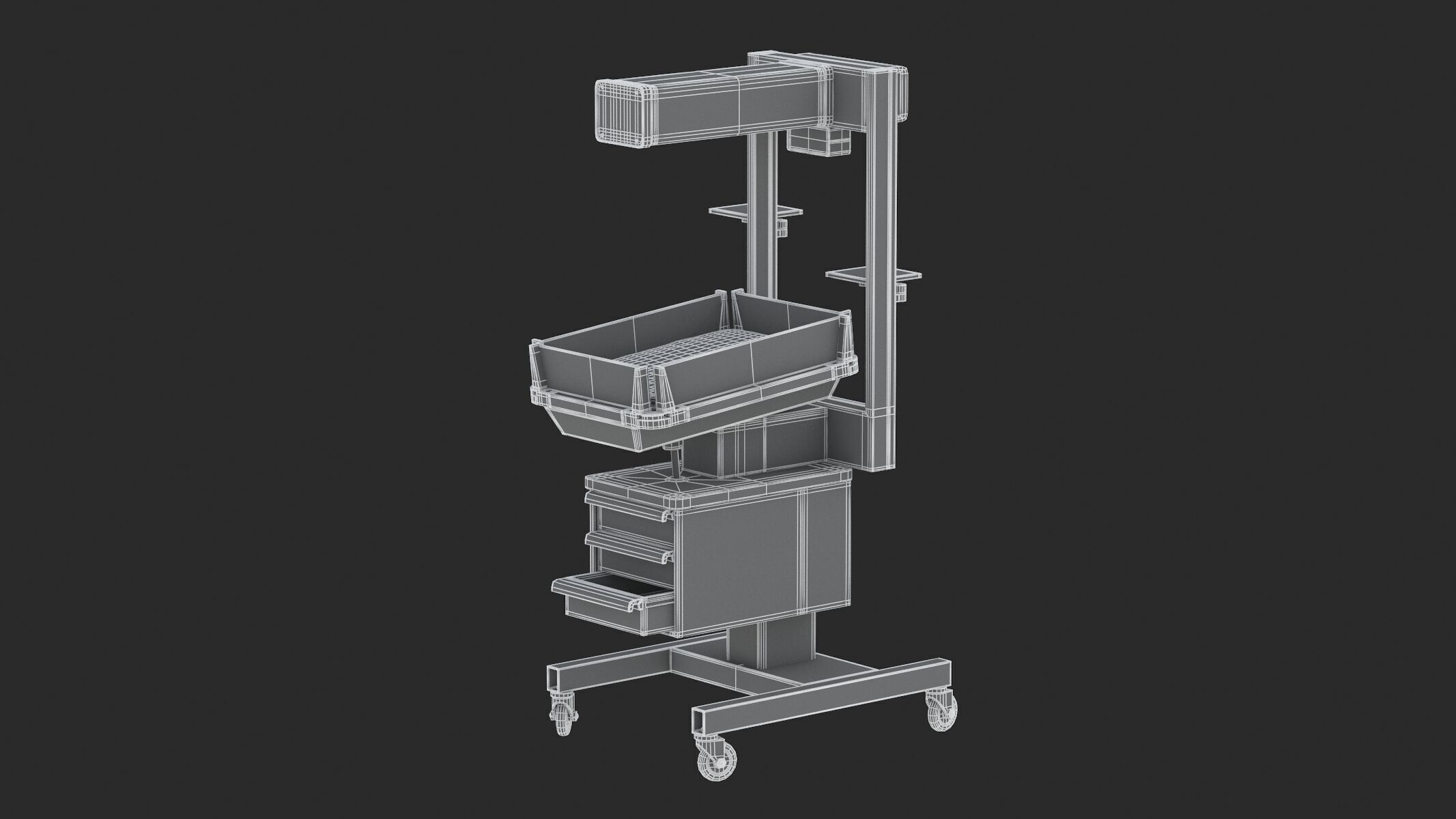 33 Models Medical Patient Care Equipment 3D model_8