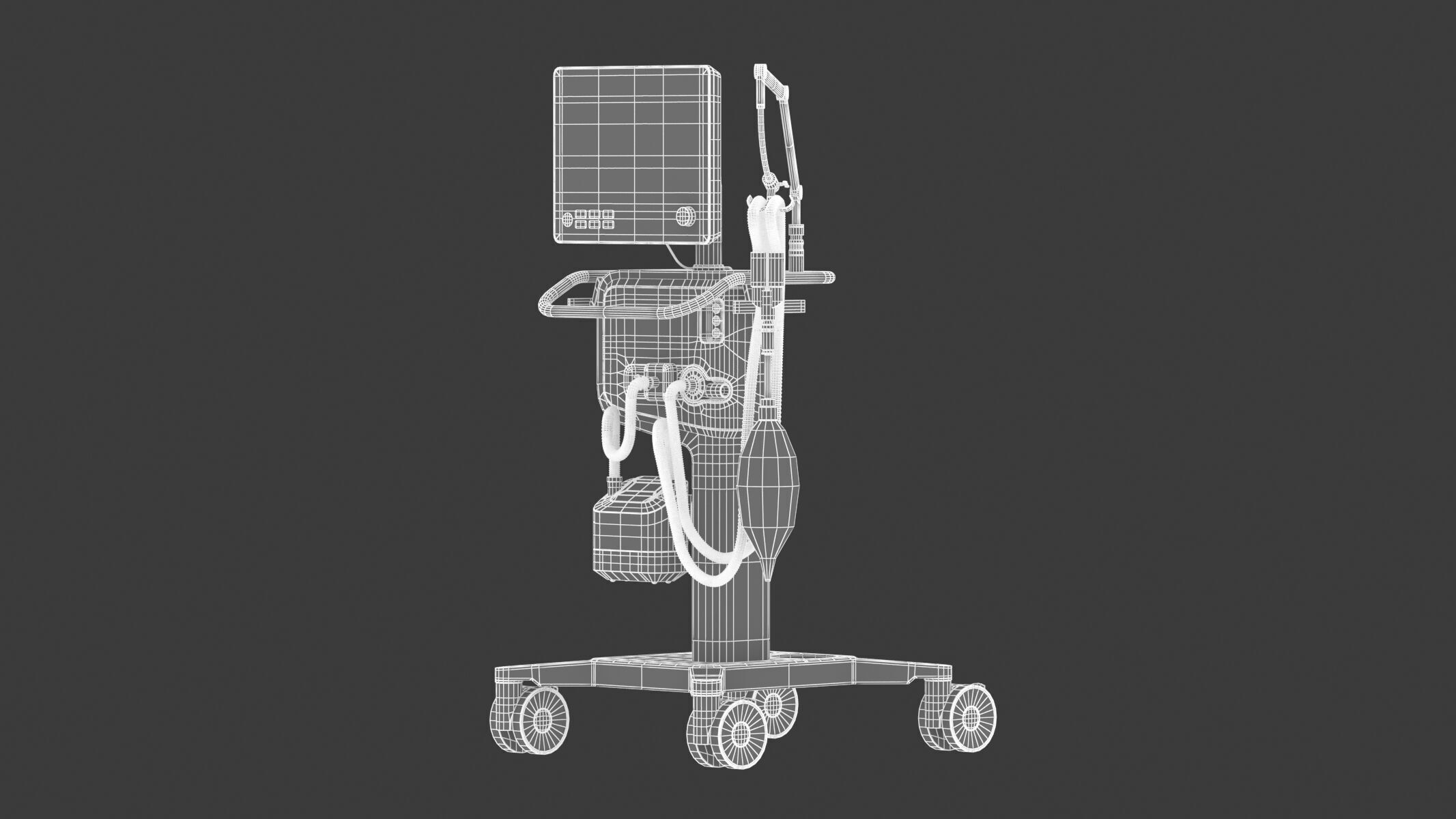 33 Models Medical Patient Care Equipment 3D model_46