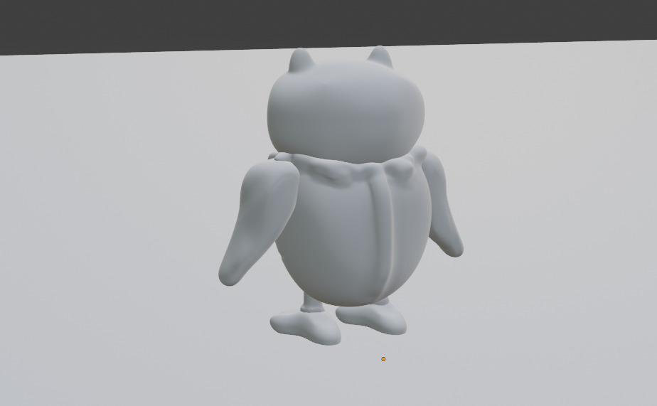 3D Modeling Toy - Buboo The Owl Low-poly 3D model_6