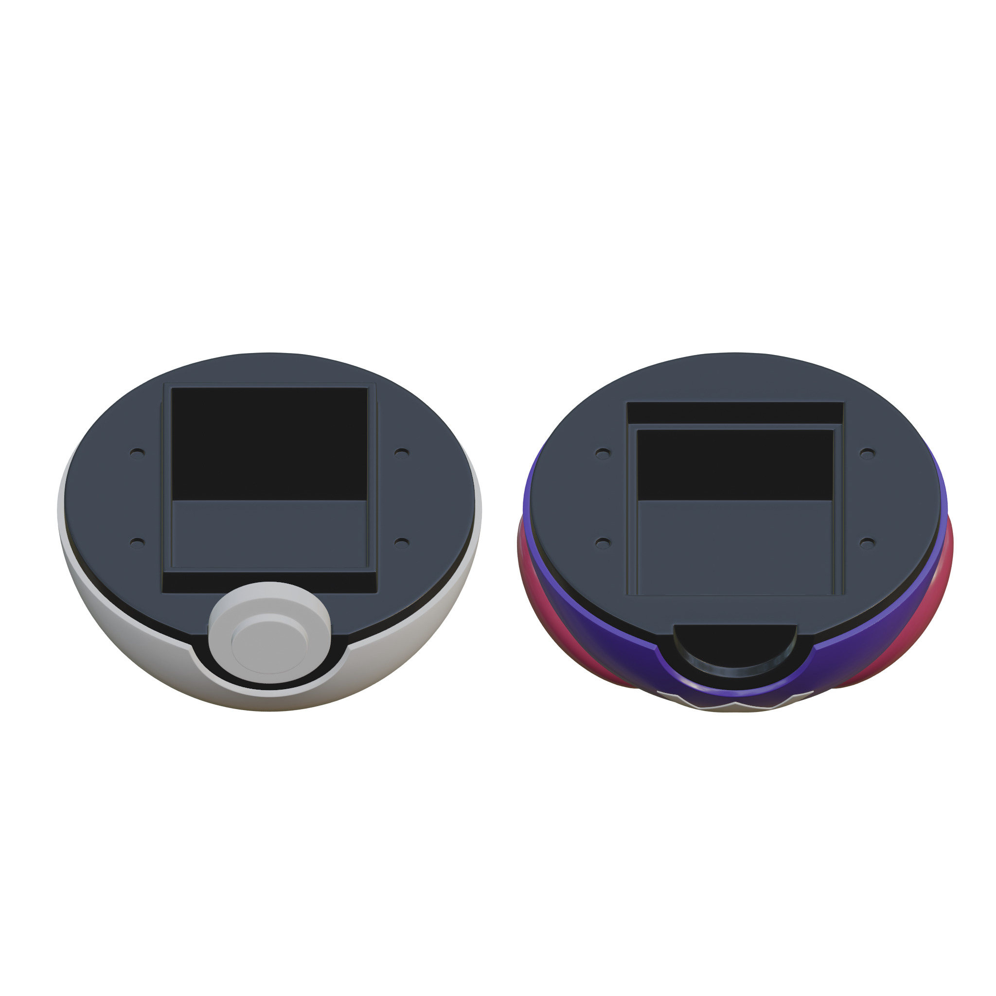 Masterball Themed Card Deck for Pokemon Cards 3D print model_3