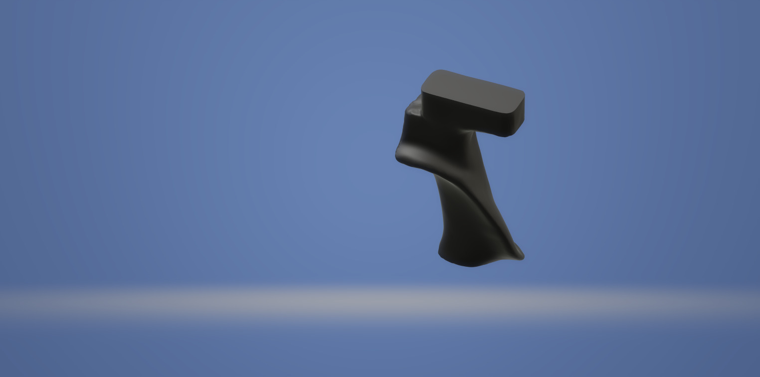 Speargun Handle  3D print model_2
