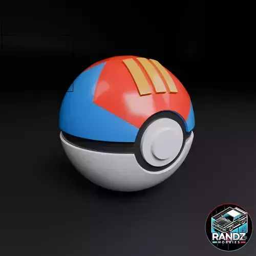 Lureball Themed Card Deck for Pokemon Cards 3D print model