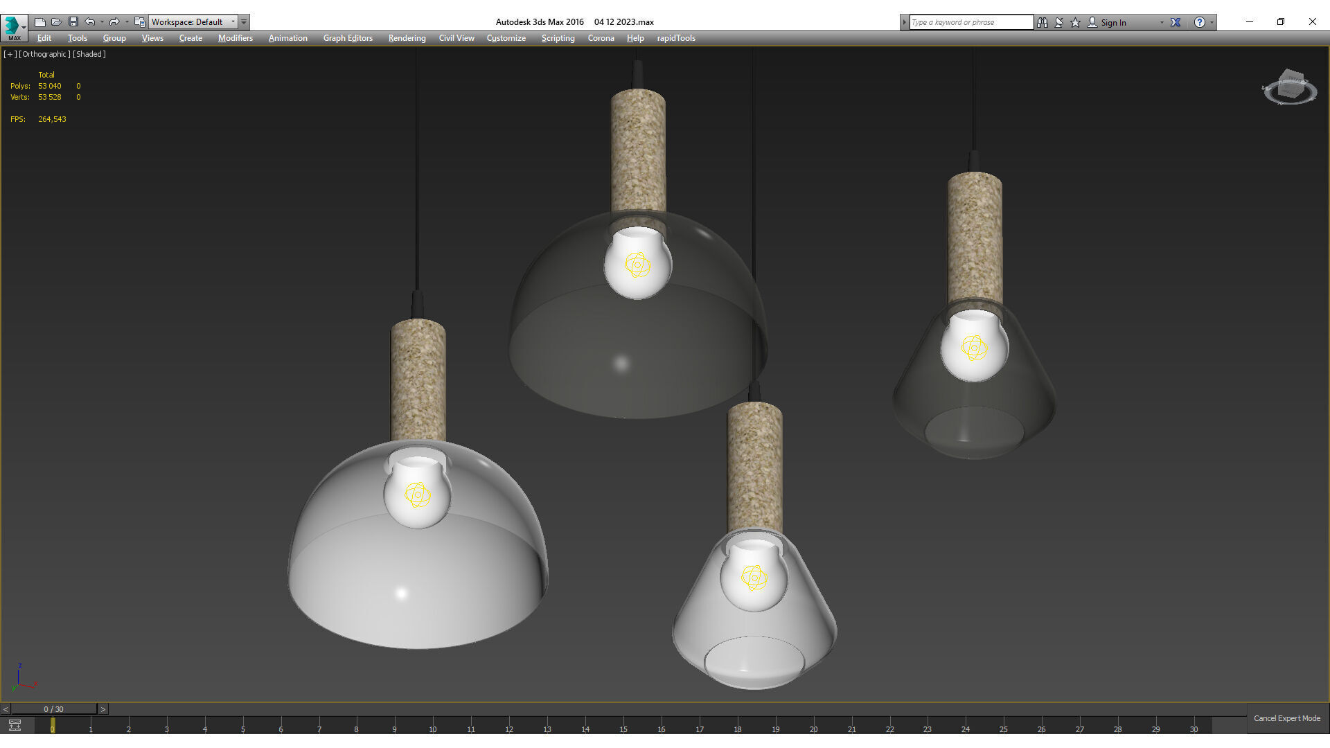 Korlux Glass by Discipline 3D model_3