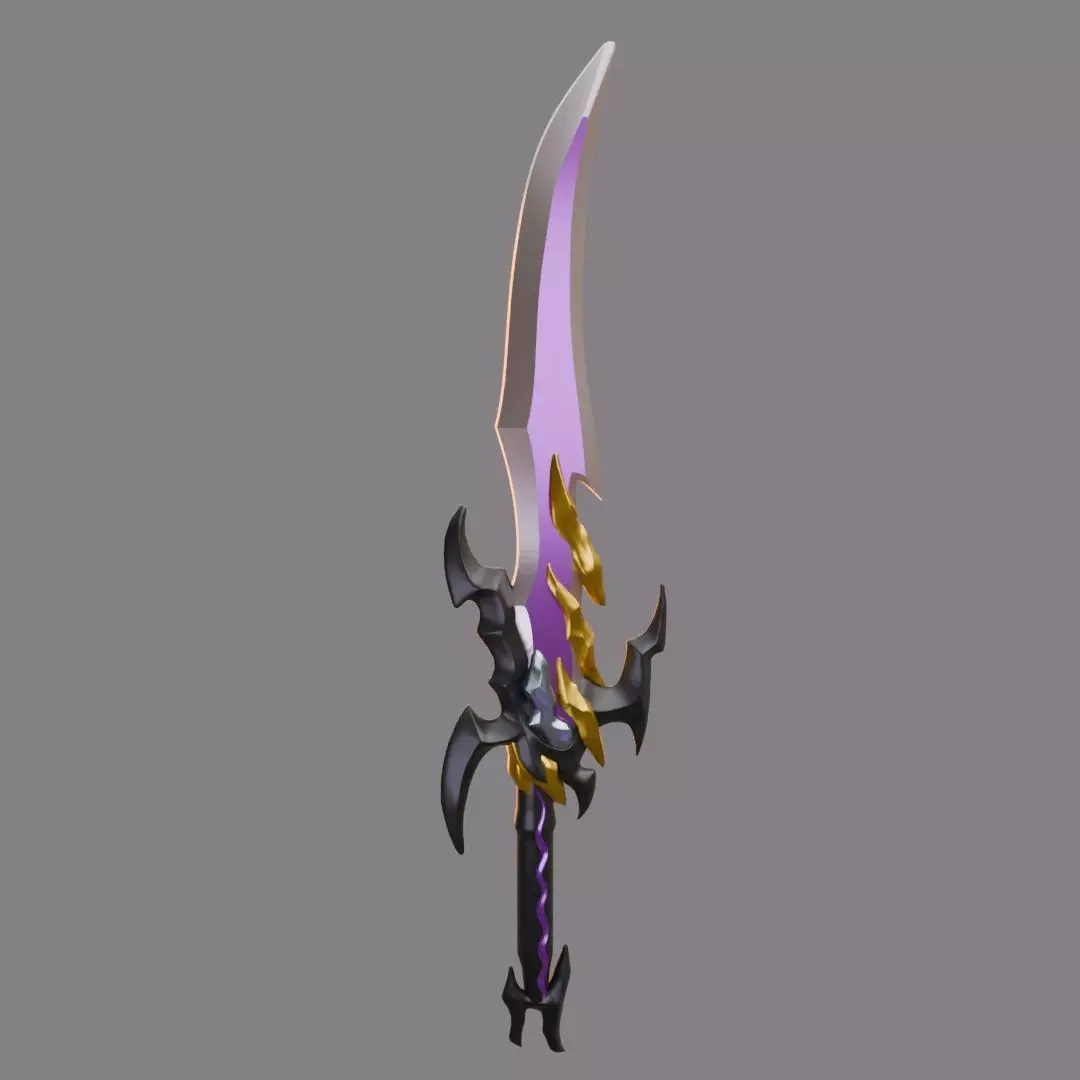 Antares Fangs Epilogue Dagger Replica Solo Leveling Fan Art 3D print model_0