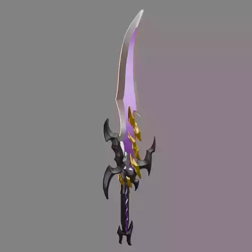 Antares Fangs Epilogue Dagger Replica Solo Leveling Fan Art 3D print model
