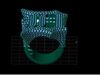 Custom Hip-Hop Crown Ring           3D print model_1