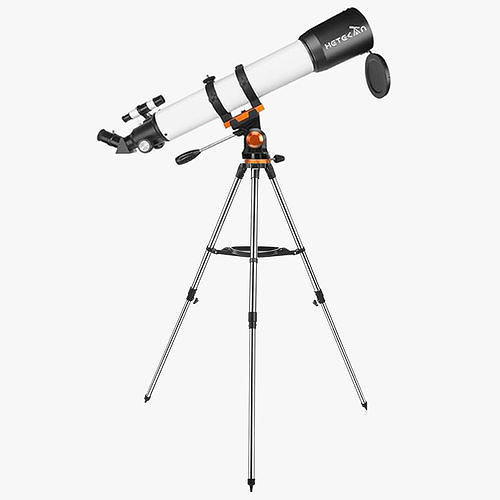 Telescopes for Adults Astronomy Low-poly 3D model