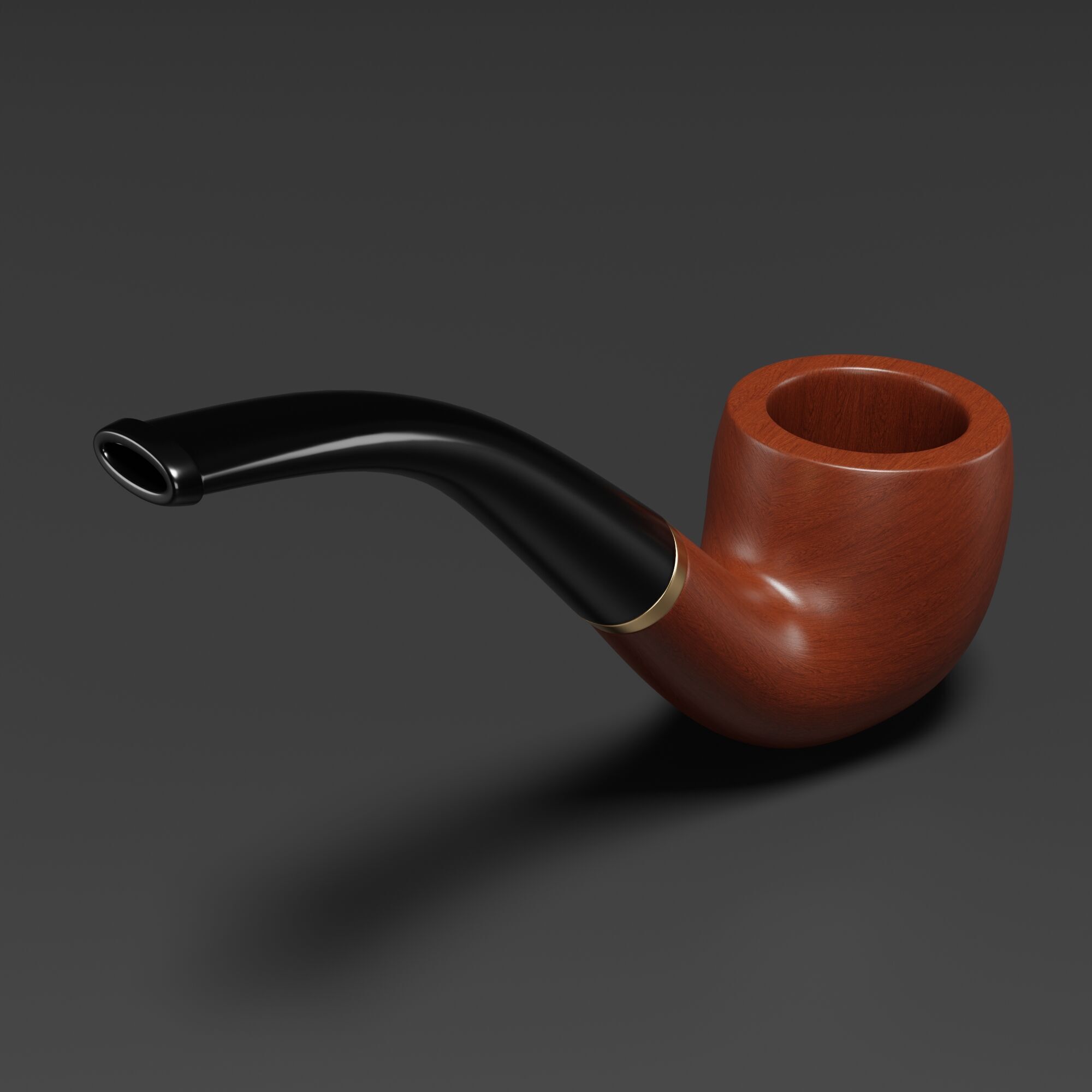 Smoke Pipe 3D model_3