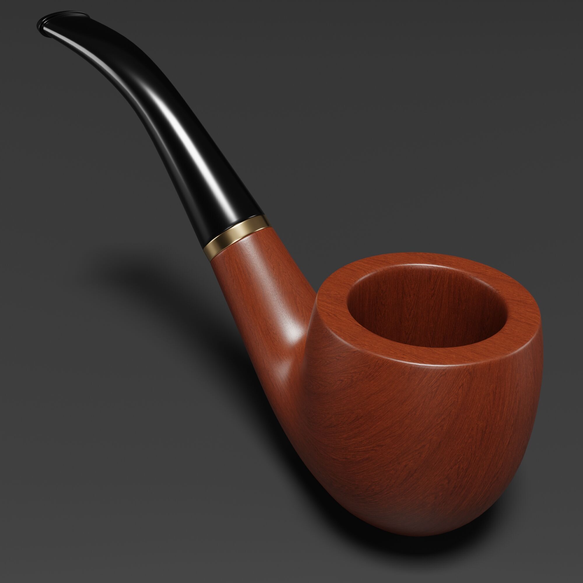 Smoke Pipe 3D model_1