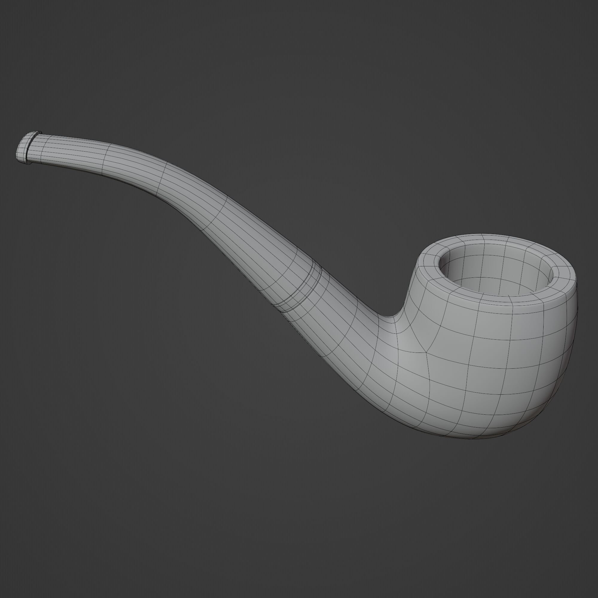 Smoke Pipe 3D model_9