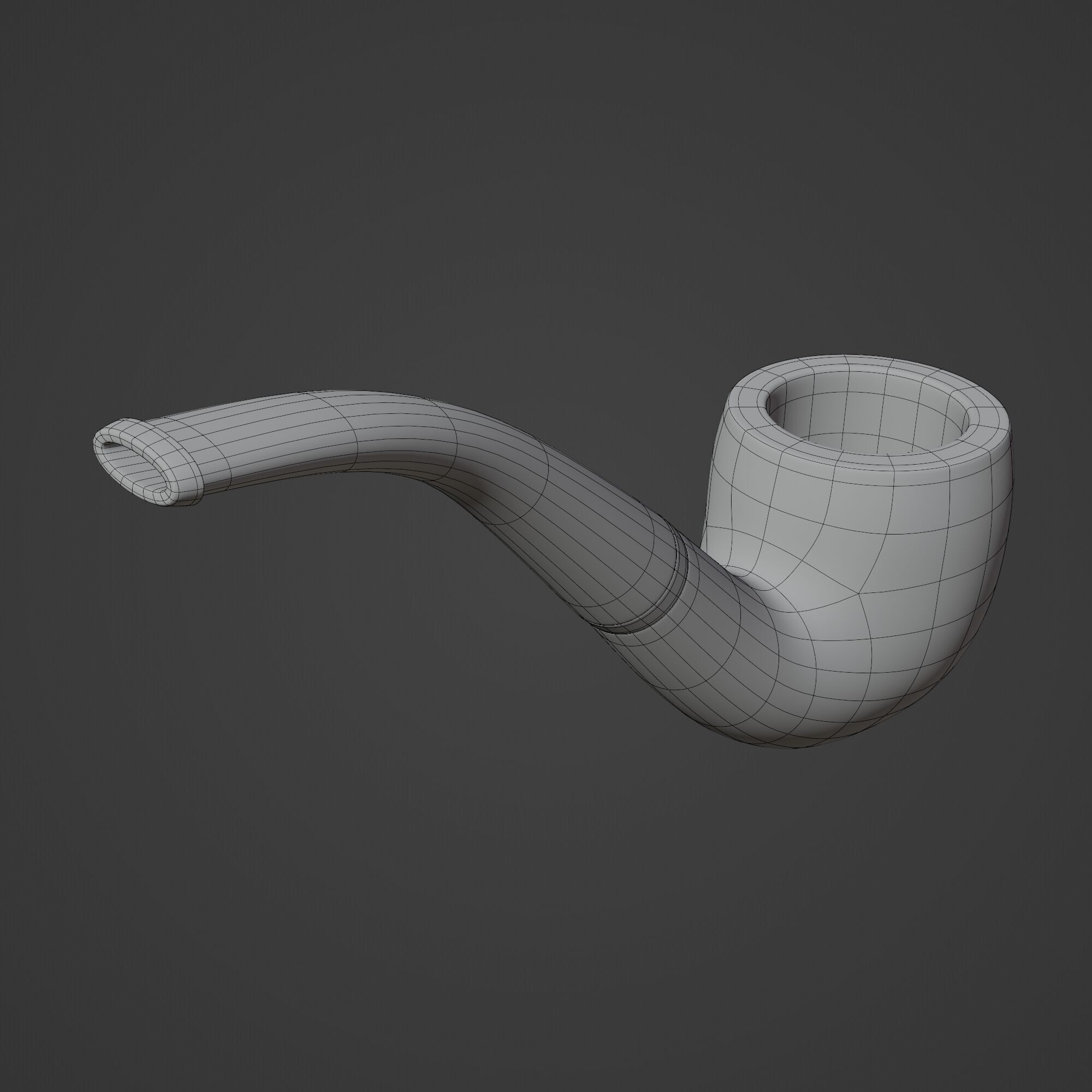 Smoke Pipe 3D model_10