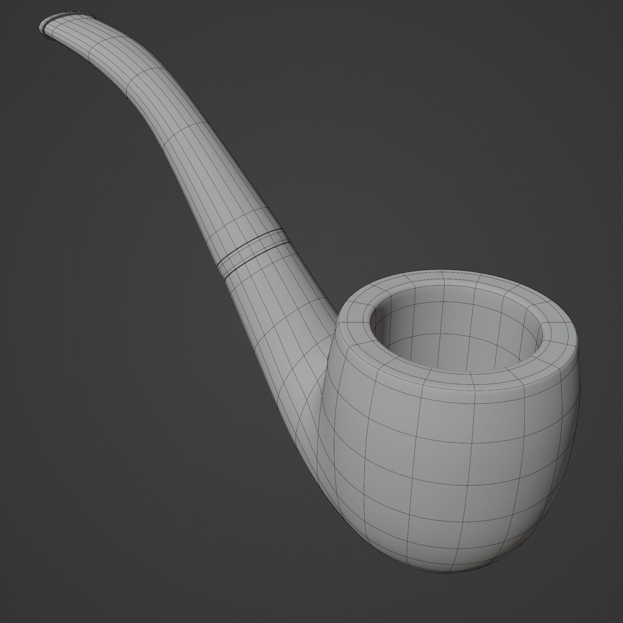 Smoke Pipe 3D model_8