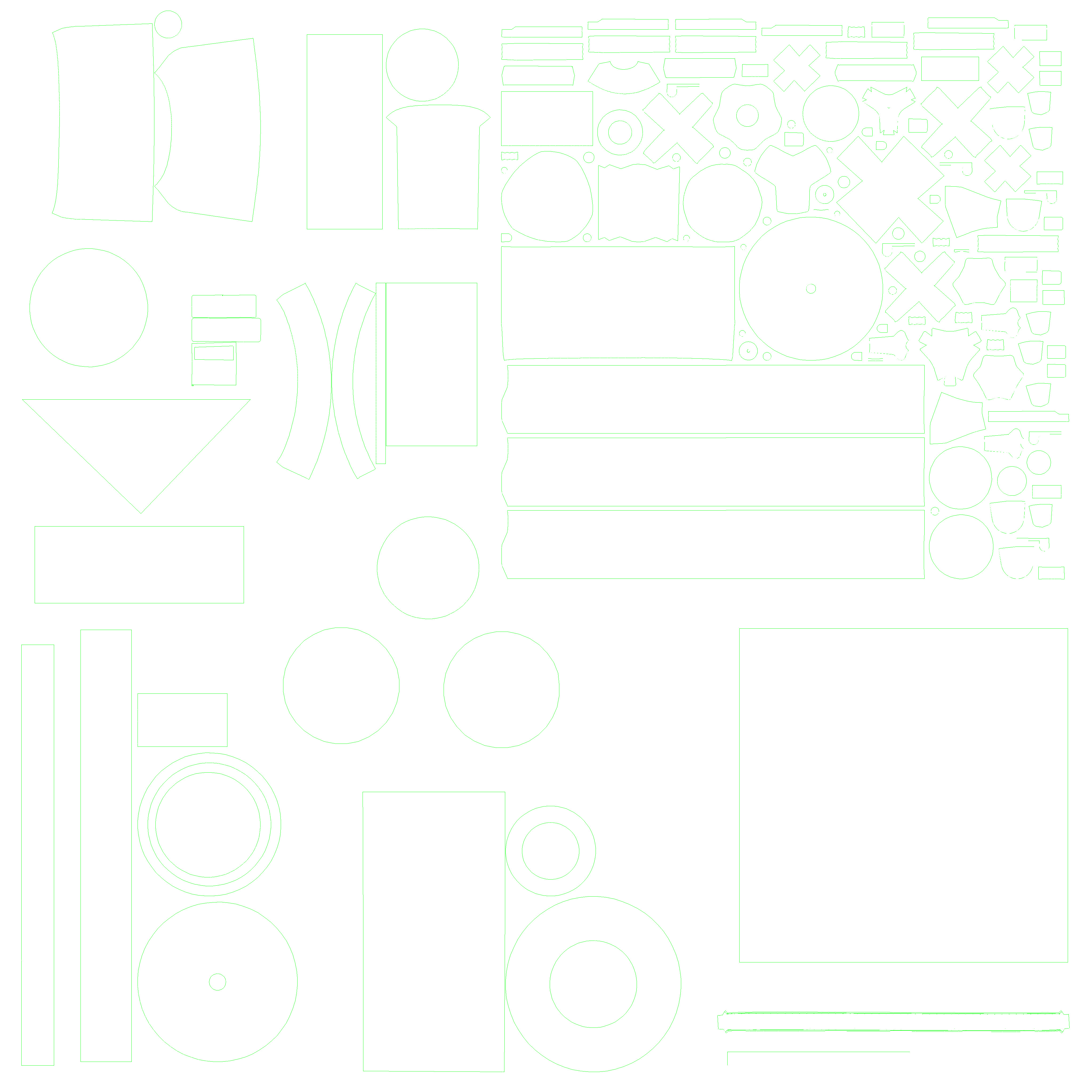Telescope Zoom 90X HD Focus Astronomical Low-poly 3D model_17
