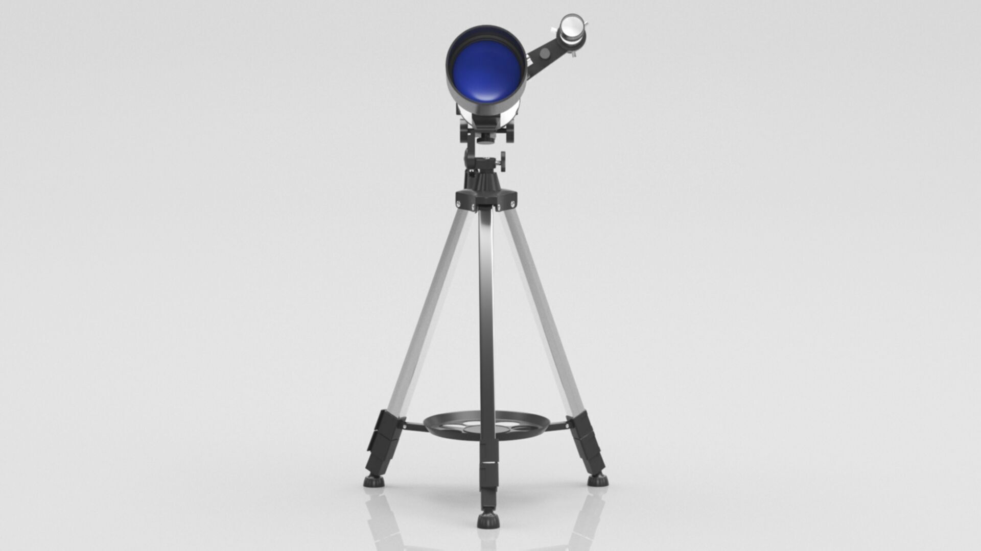 Telescopes for Astronomy Beginners Low-poly 3D model_16