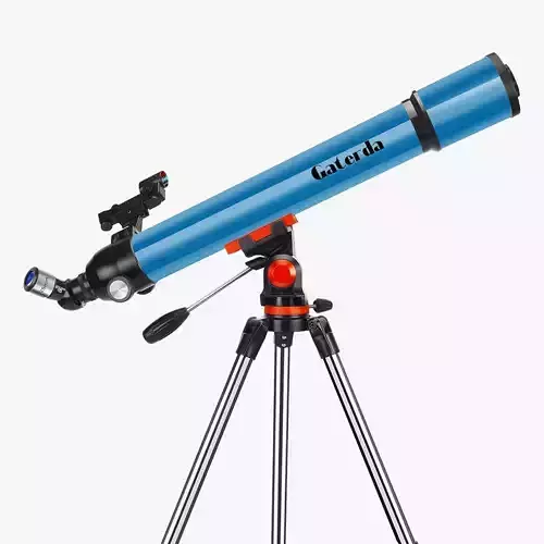 Gaterda Telescope 70mm Aperture 700mm Real Low-poly 3D model