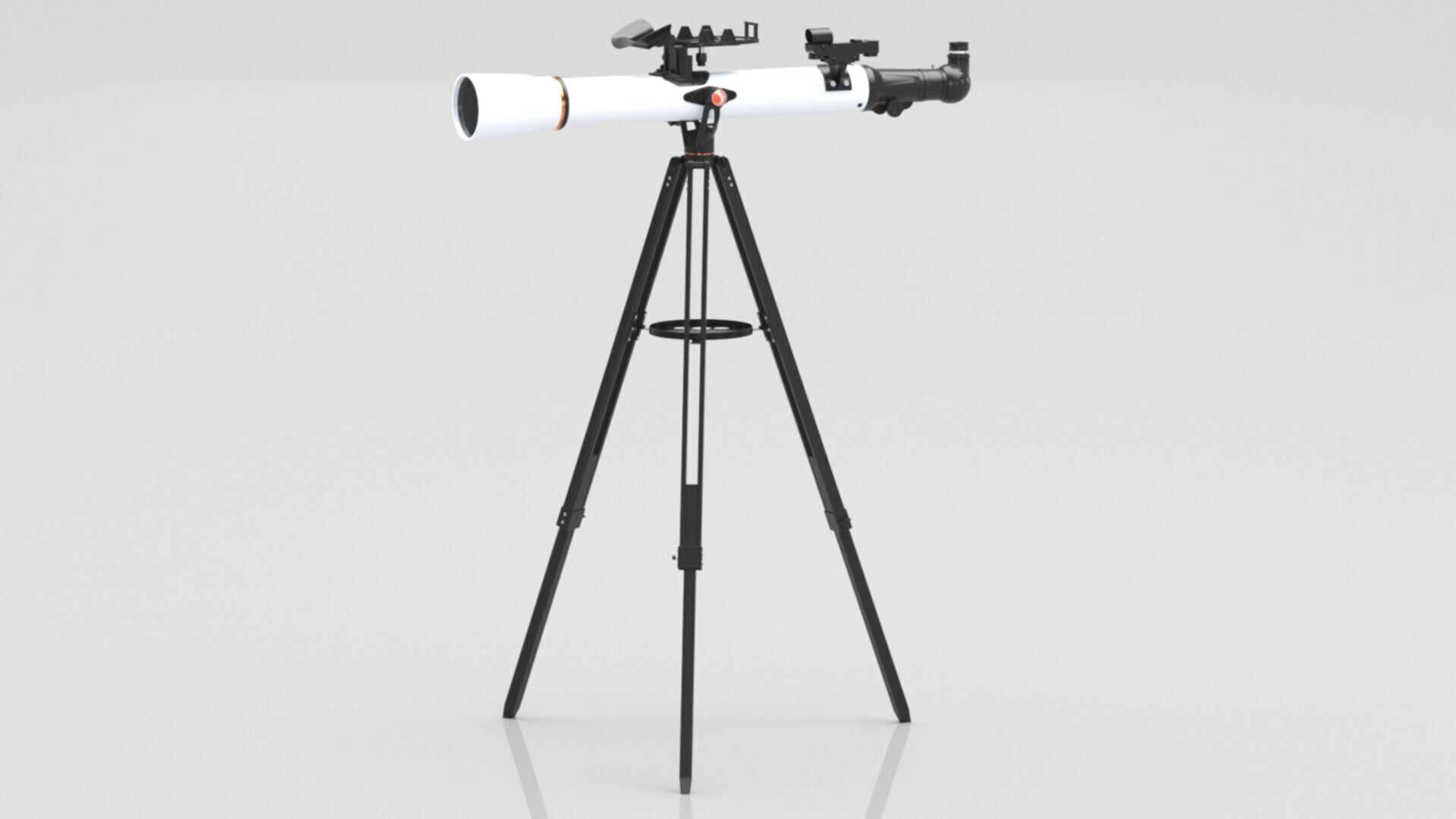Celestron 22450 StarSense Explorer LT 70AZ Refractor Telescope Low-poly 3D model_12