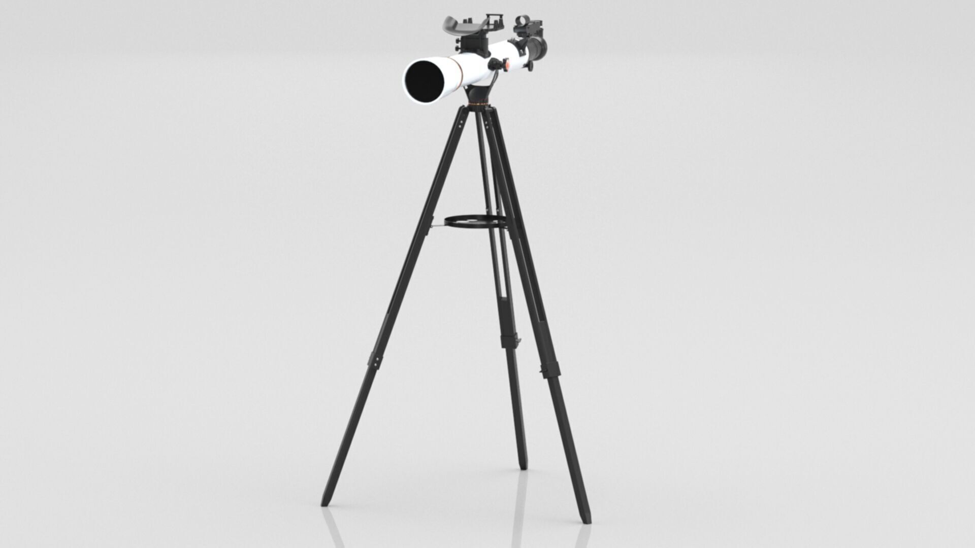 Celestron 22450 StarSense Explorer LT 70AZ Refractor Telescope Low-poly 3D model_14