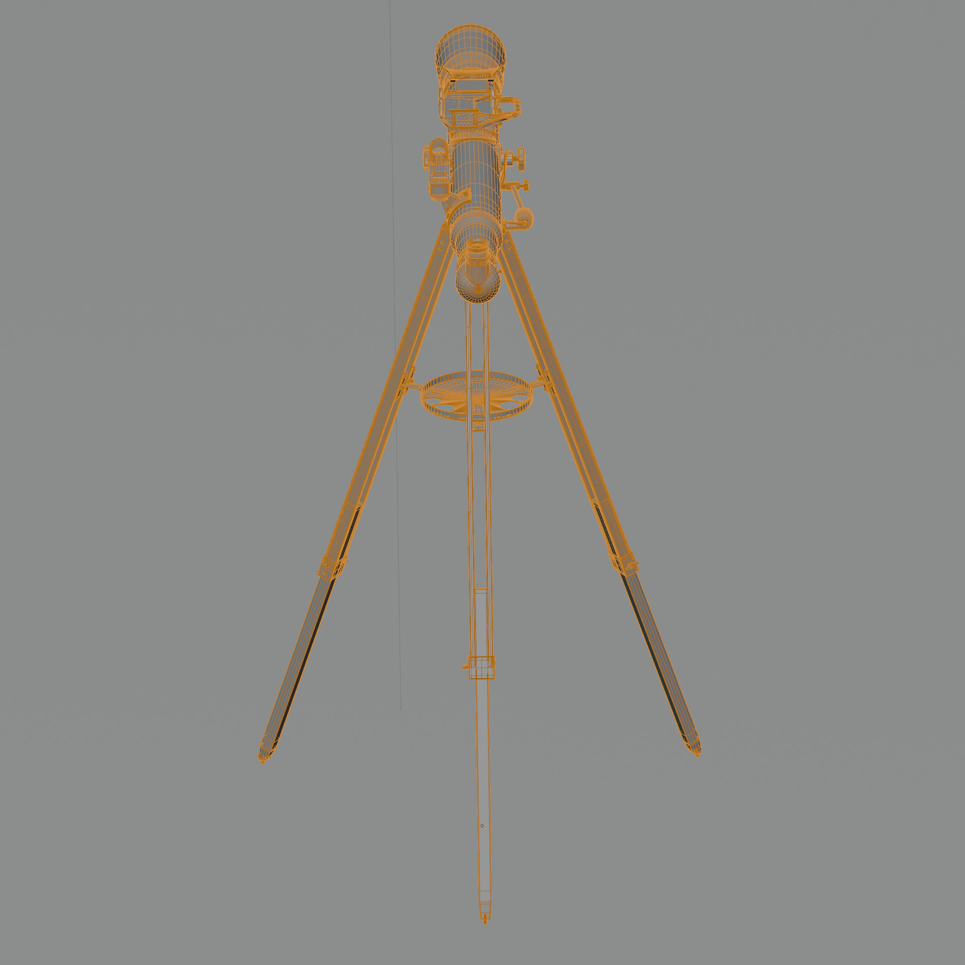 Celestron 22450 StarSense Explorer LT 70AZ Refractor Telescope Low-poly 3D model_20