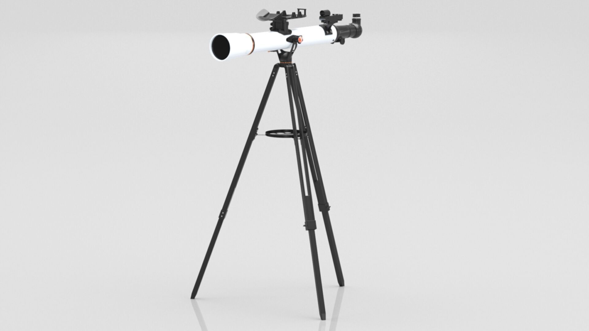 Celestron 22450 StarSense Explorer LT 70AZ Refractor Telescope Low-poly 3D model_13