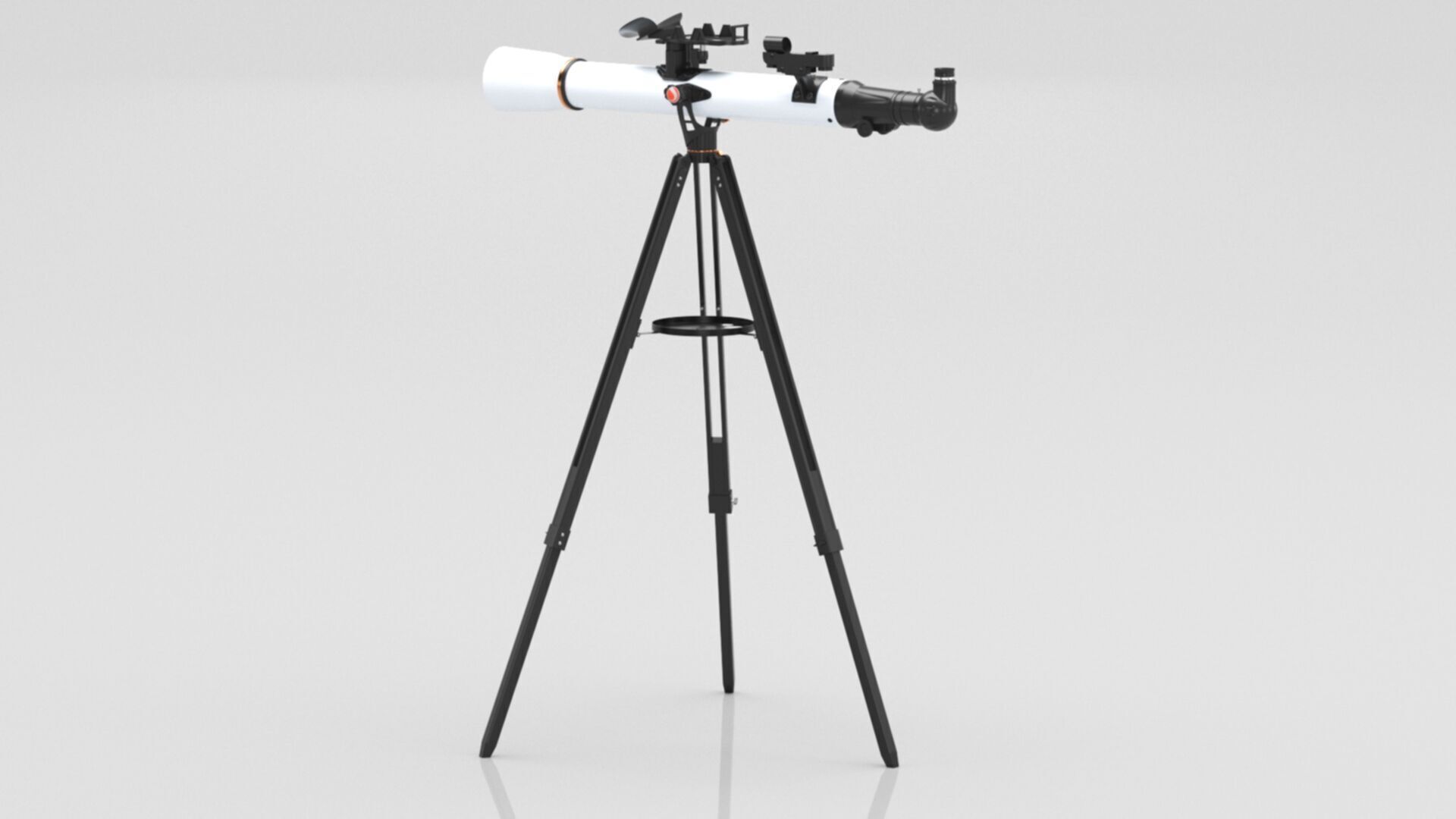 Celestron 22450 StarSense Explorer LT 70AZ Refractor Telescope Low-poly 3D model_10