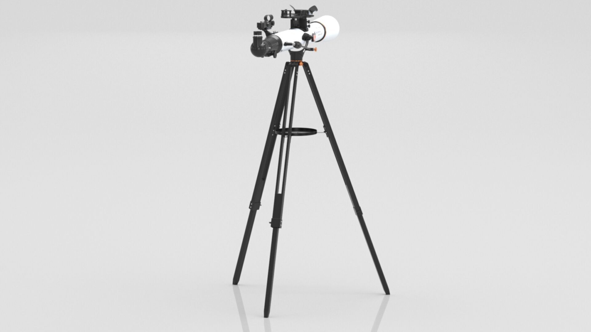 Celestron 22450 StarSense Explorer LT 70AZ Refractor Telescope Low-poly 3D model_8