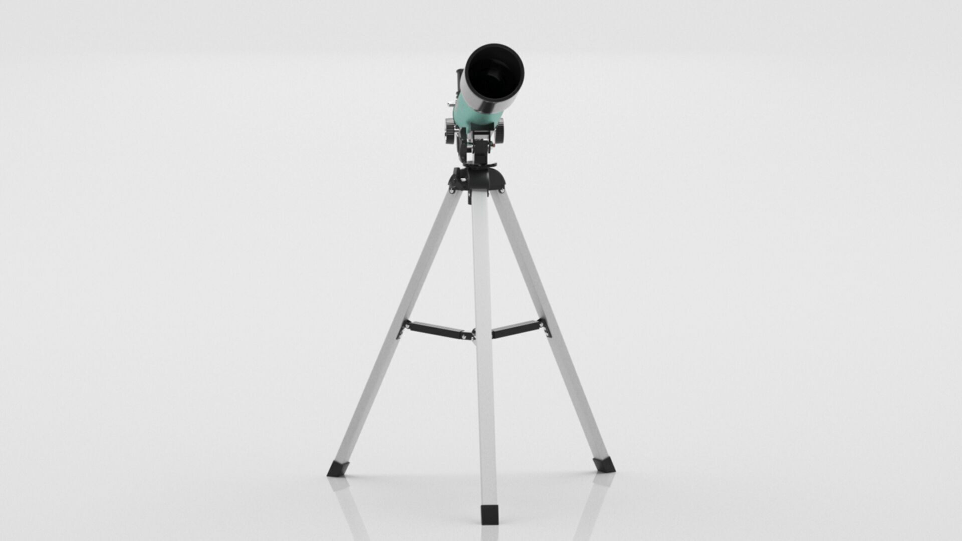 Astronomical Telescope Zoom 90X HD Outdoor Monocular Space Low-poly 3D model_2