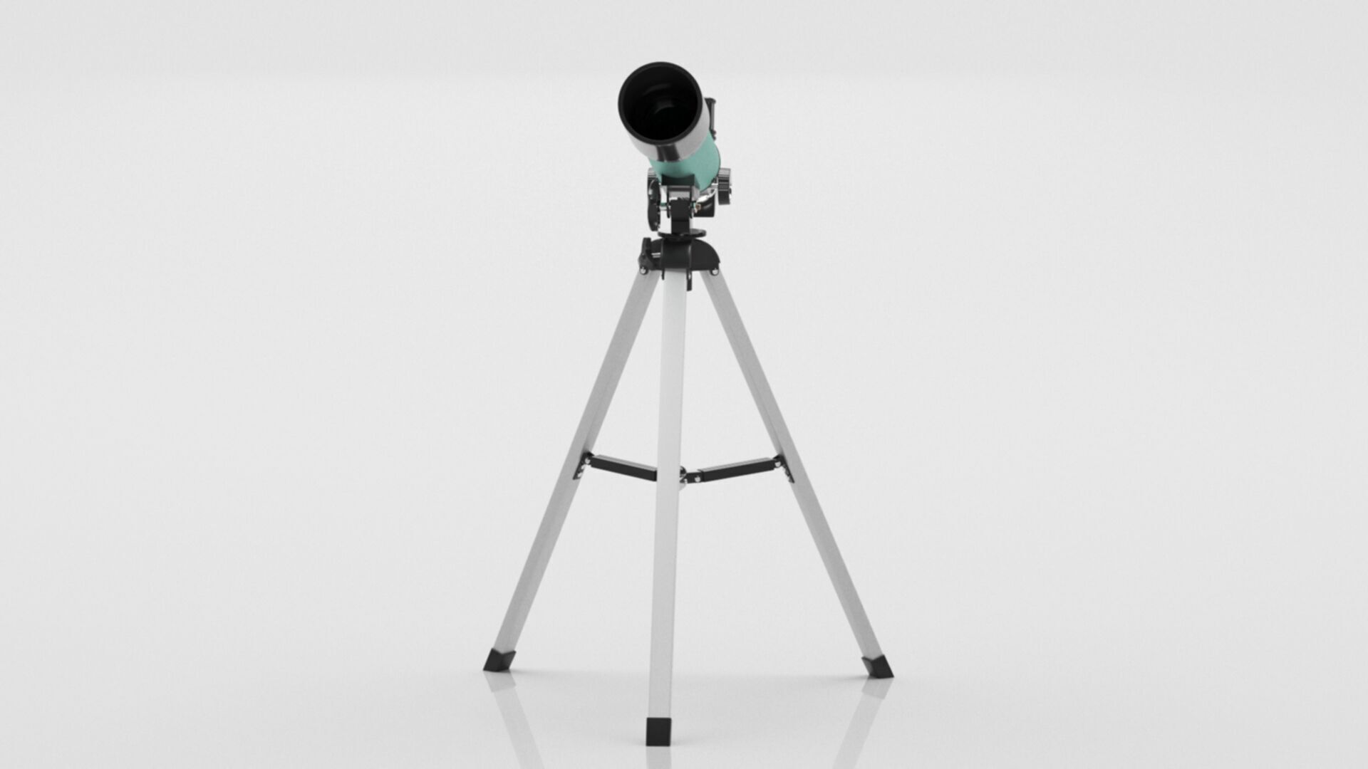 Astronomical Telescope Zoom 90X HD Outdoor Monocular Space Low-poly 3D model_15