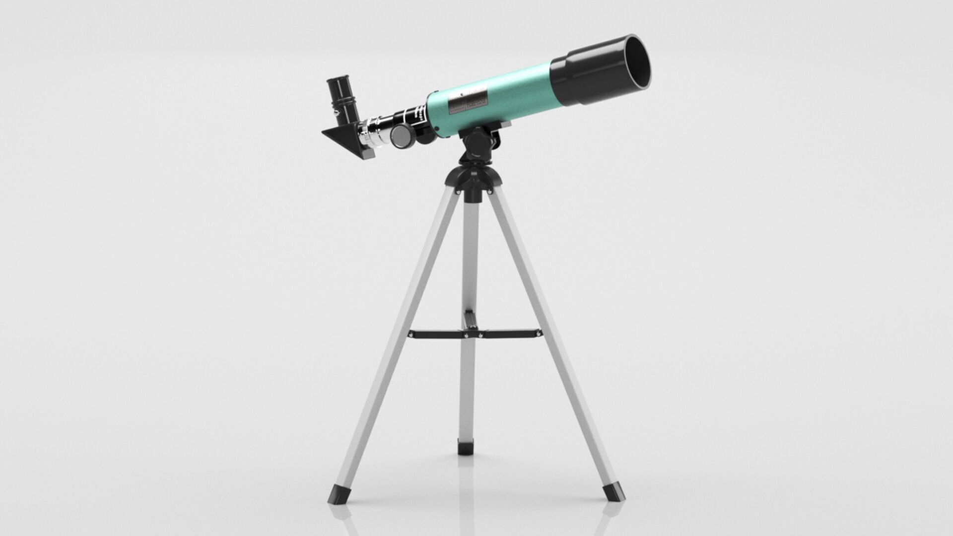 Astronomical Telescope Zoom 90X HD Outdoor Monocular Space Low-poly 3D model_5