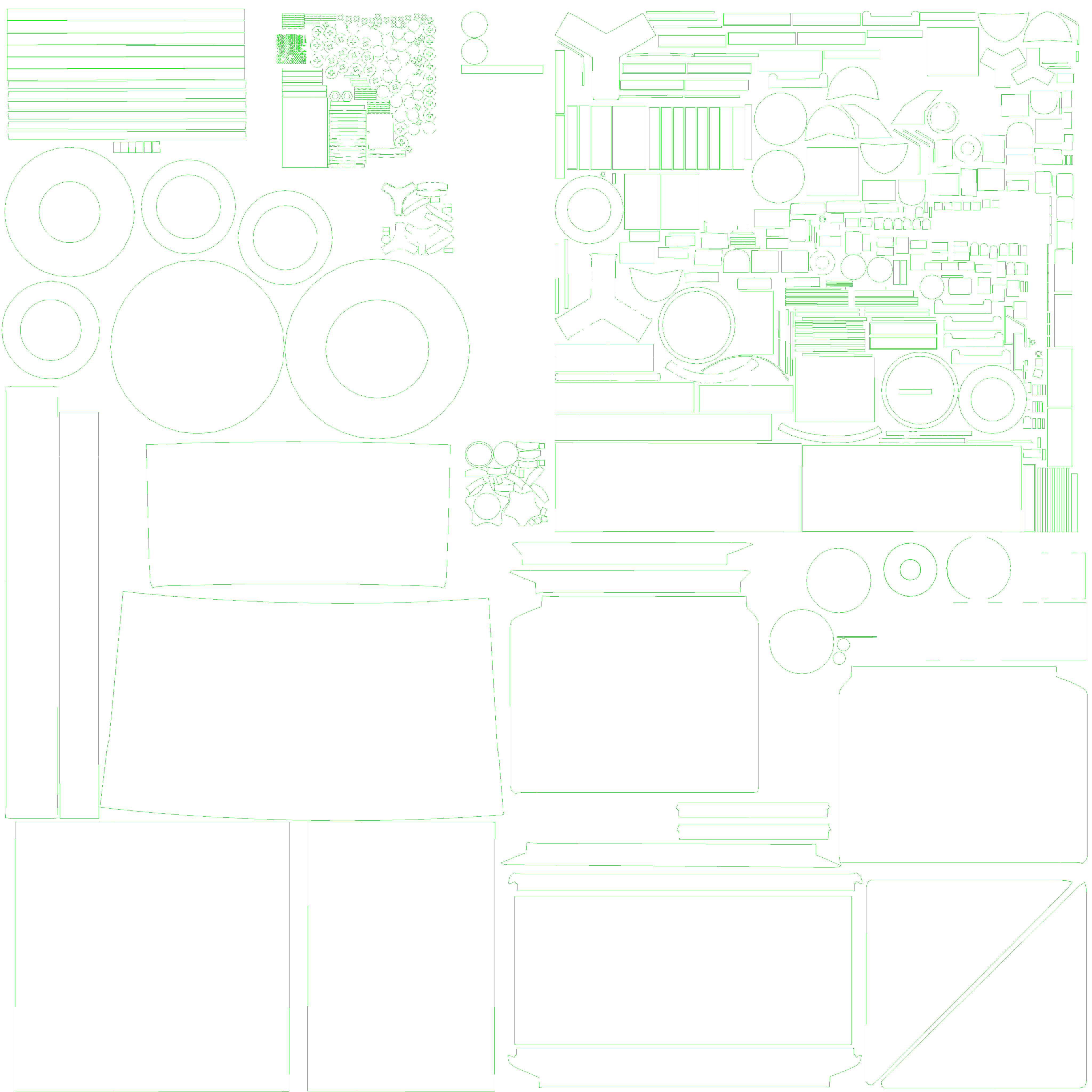 Astronomical Telescope Zoom 90X HD Outdoor Monocular Space Low-poly 3D model_17