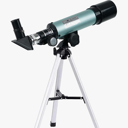 Astronomical Telescope Zoom 90X HD Outdoor Monocular Space Low-poly 3D model
