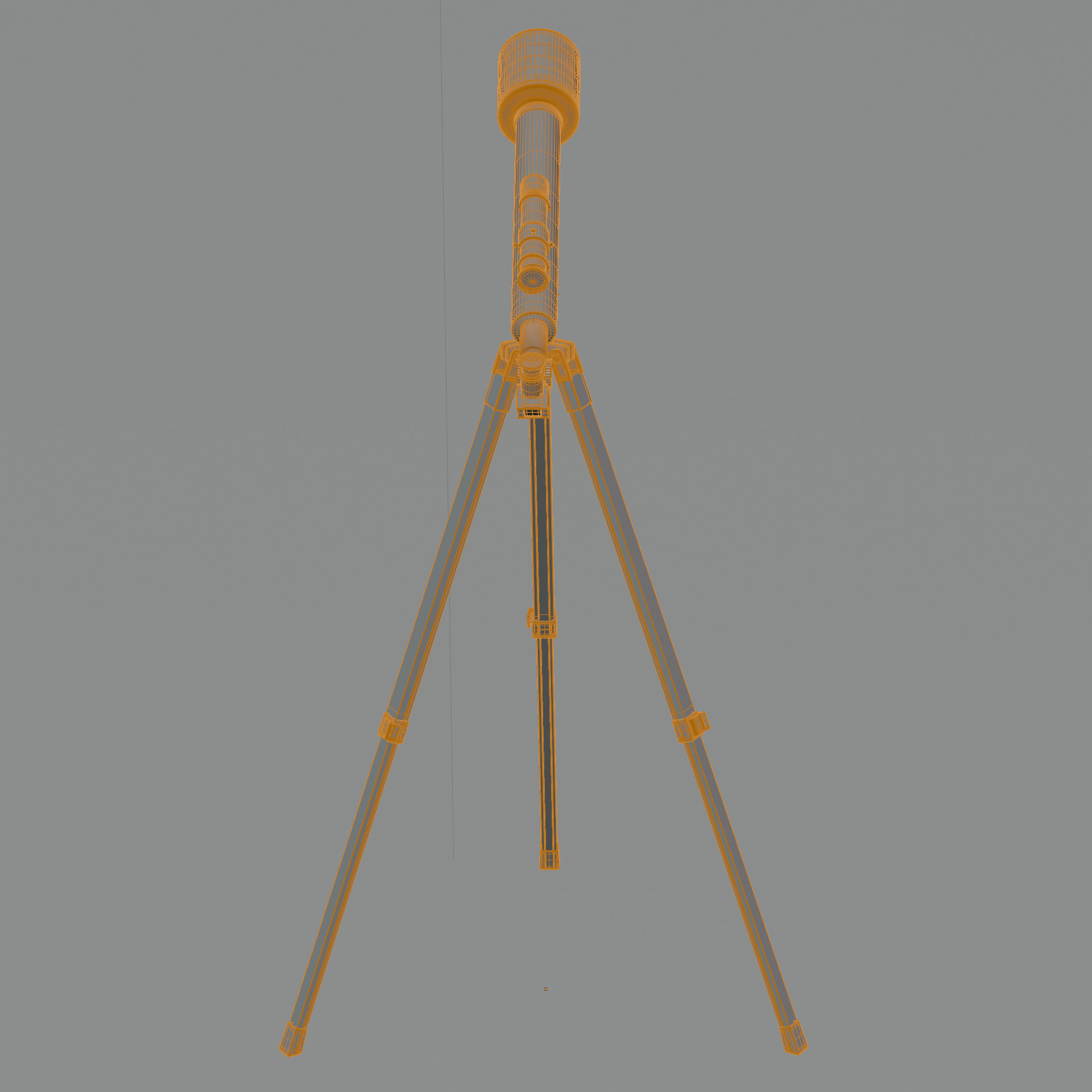 BUKI TS007B Telescope 30 activities Low-poly 3D model_20