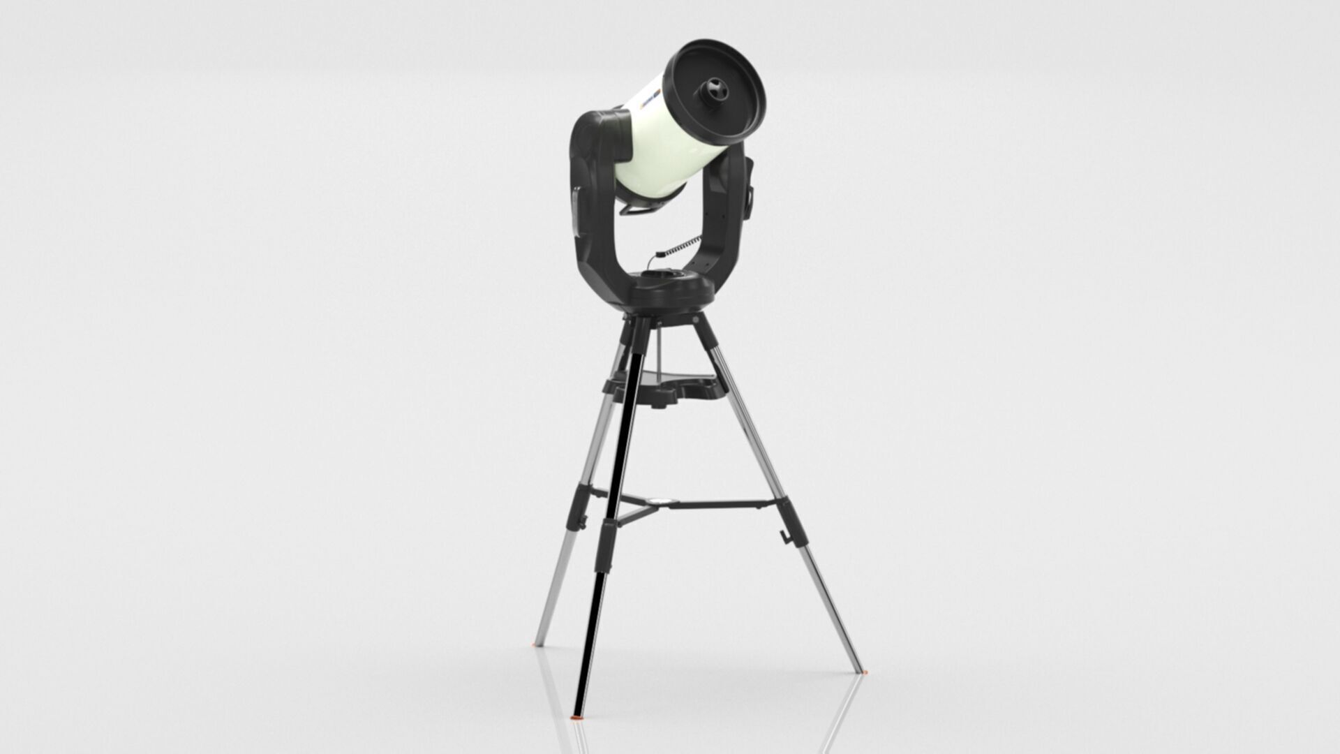 Celestron CPC Deluxe 1100 HD Computerized Telescope Low-poly 3D model_4