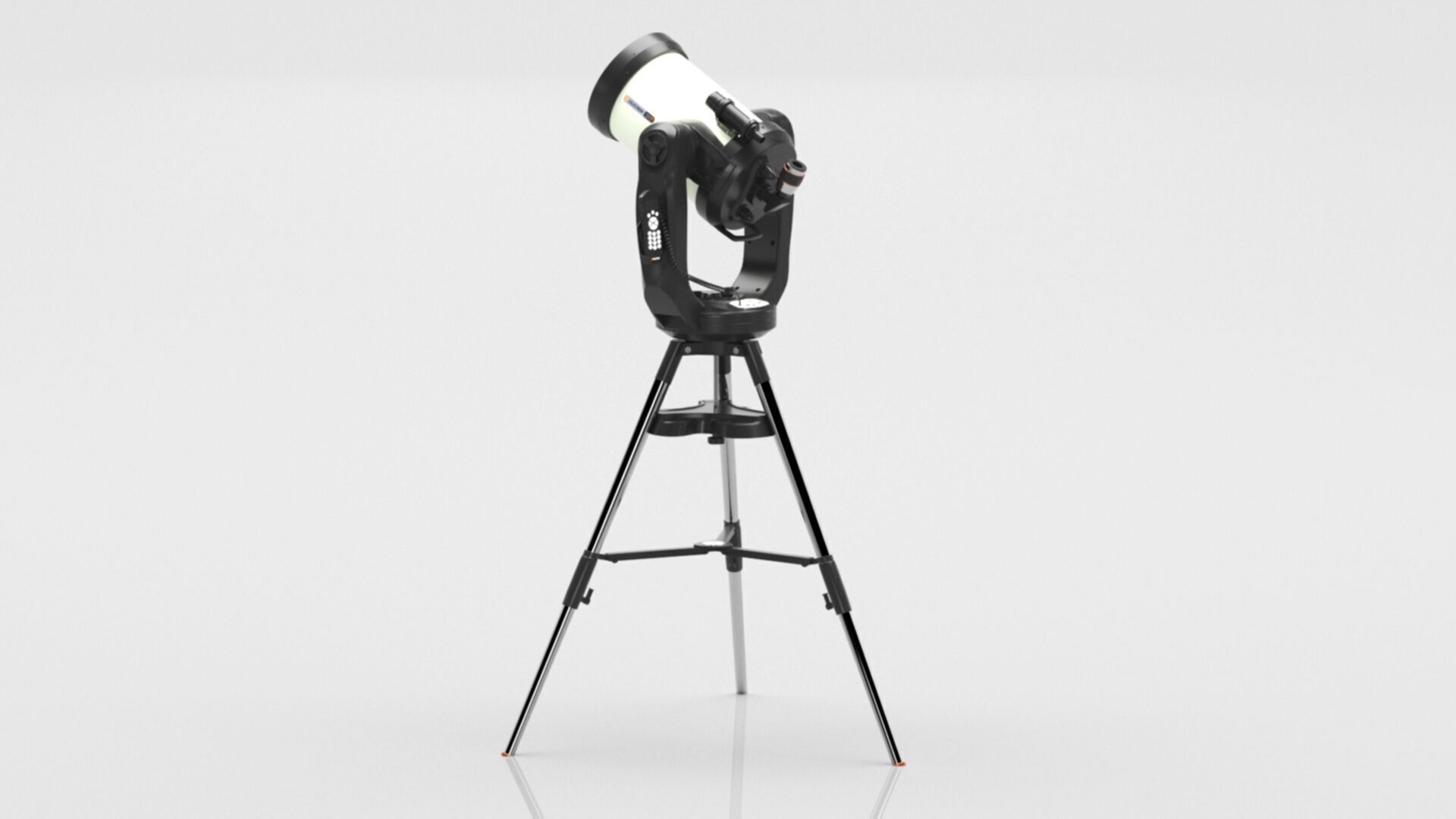 Celestron CPC Deluxe 1100 HD Computerized Telescope Low-poly 3D model_10
