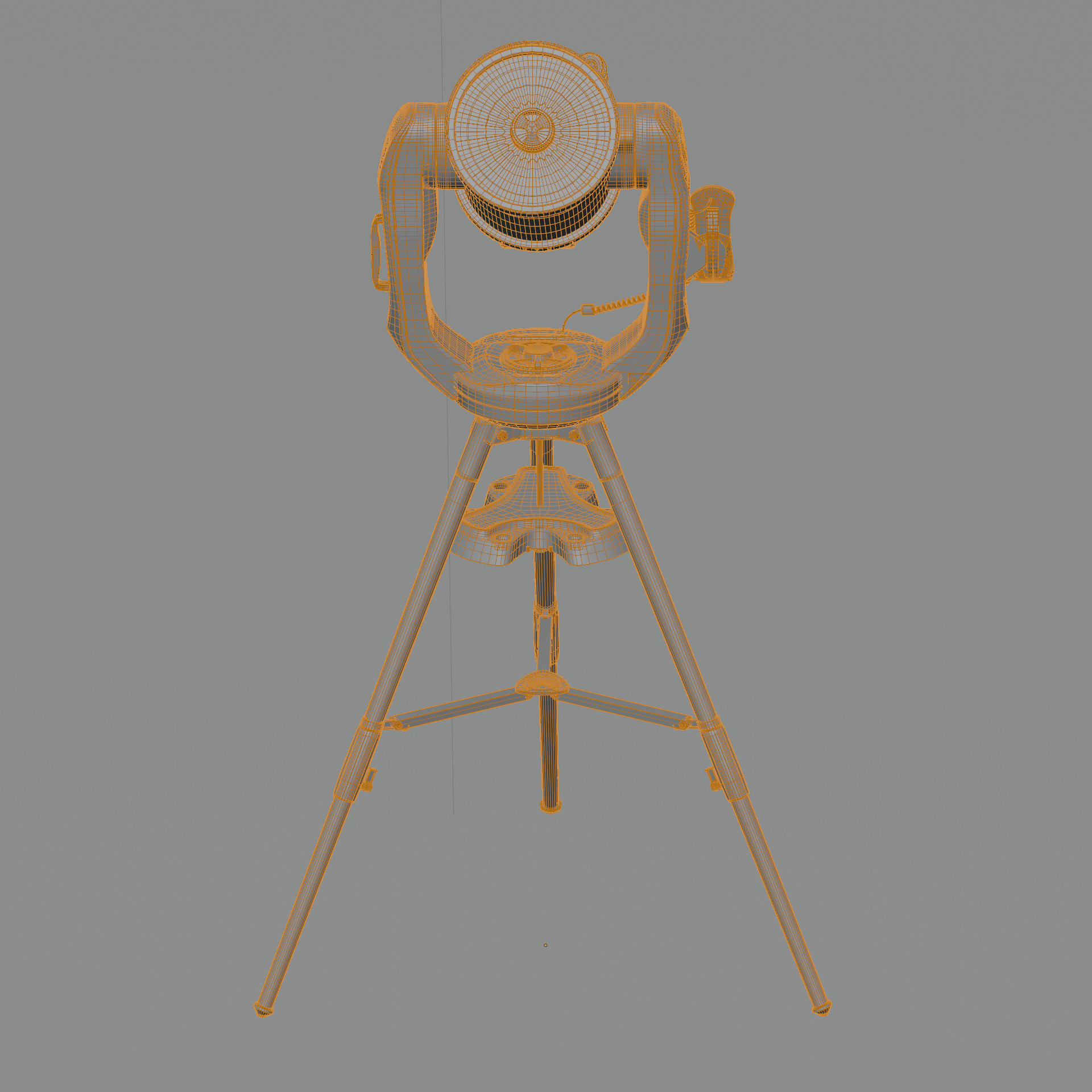Celestron CPC Deluxe 1100 HD Computerized Telescope Low-poly 3D model_18