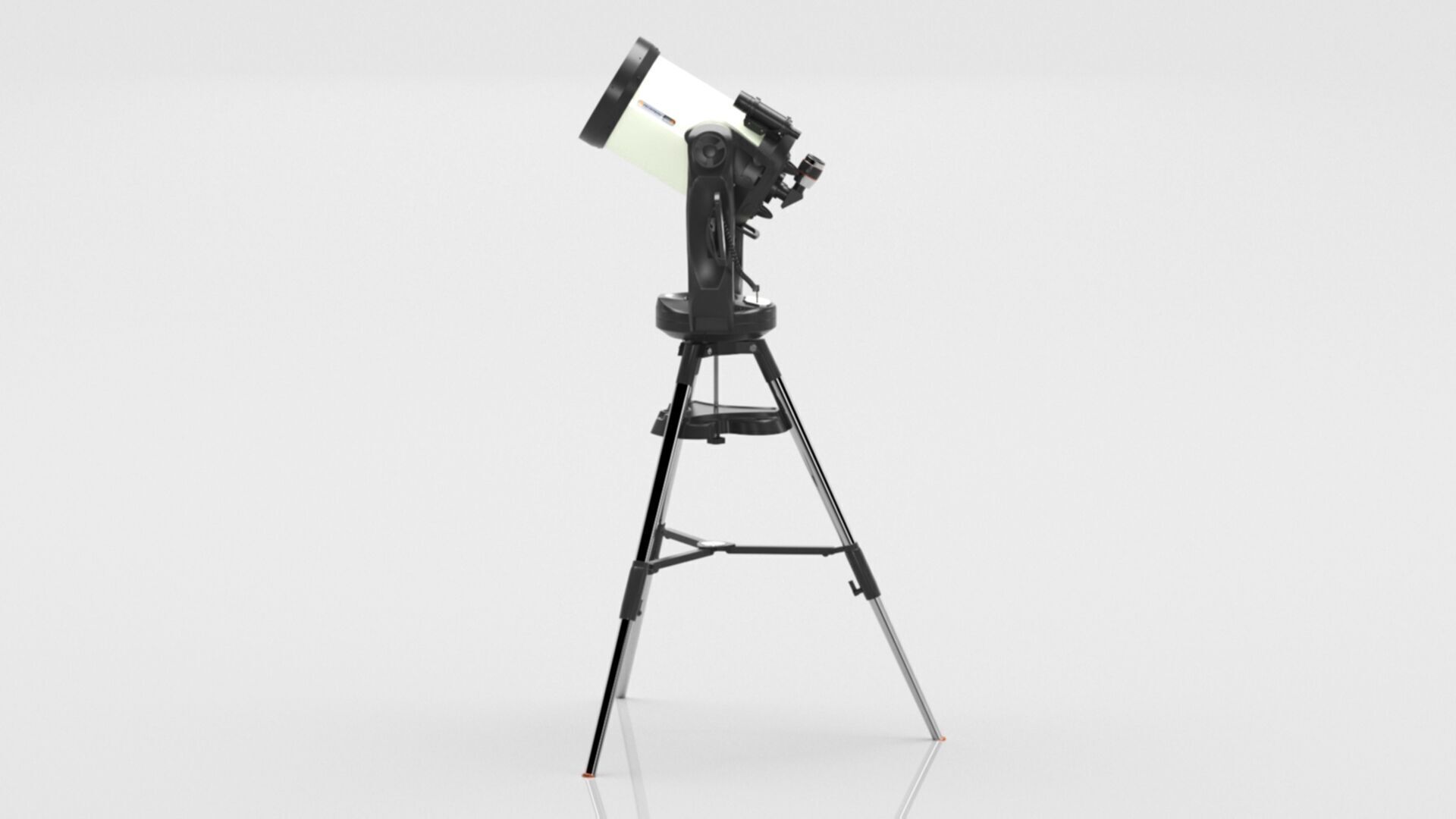 Celestron CPC Deluxe 1100 HD Computerized Telescope Low-poly 3D model_11
