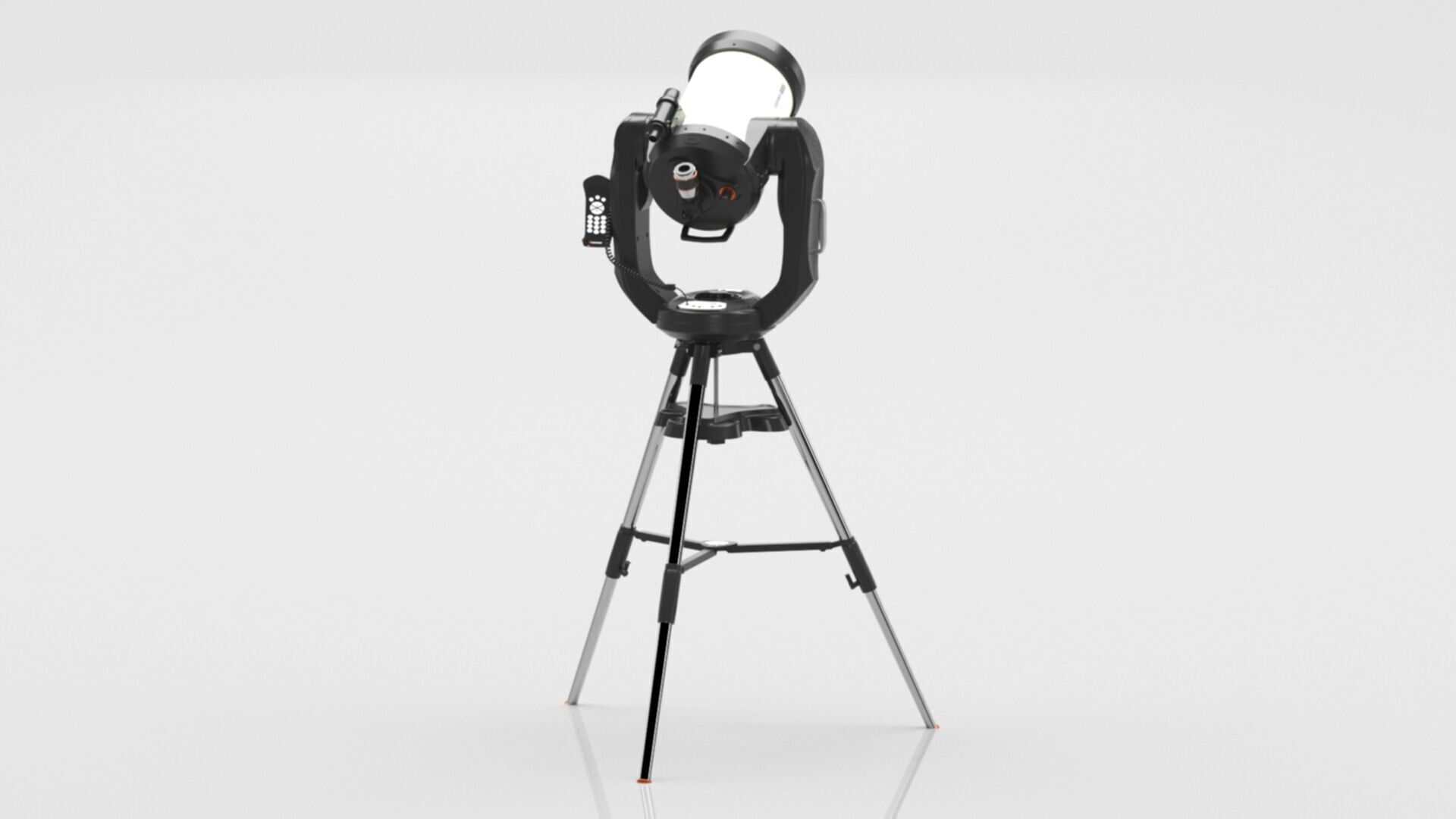 Celestron CPC Deluxe 1100 HD Computerized Telescope Low-poly 3D model_8