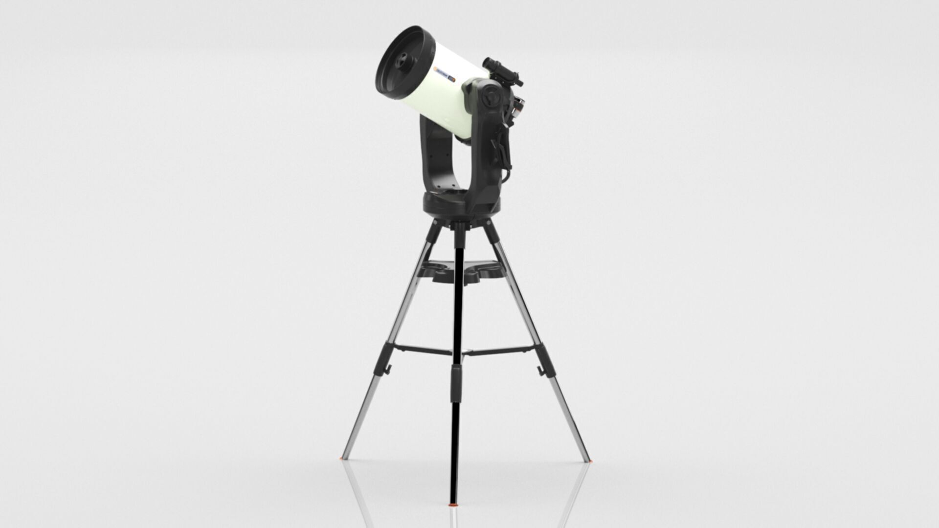 Celestron CPC Deluxe 1100 HD Computerized Telescope Low-poly 3D model_12