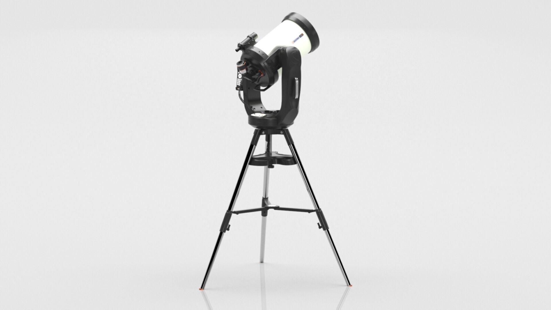 Celestron CPC Deluxe 1100 HD Computerized Telescope Low-poly 3D model_7