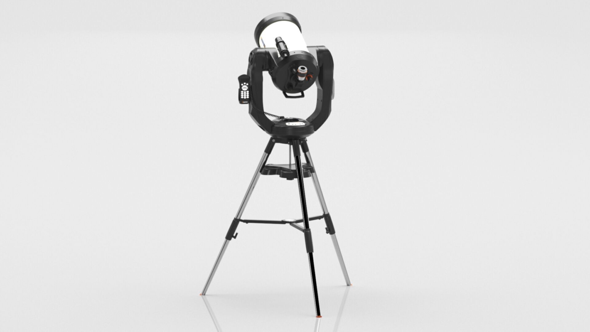 Celestron CPC Deluxe 1100 HD Computerized Telescope Low-poly 3D model_9