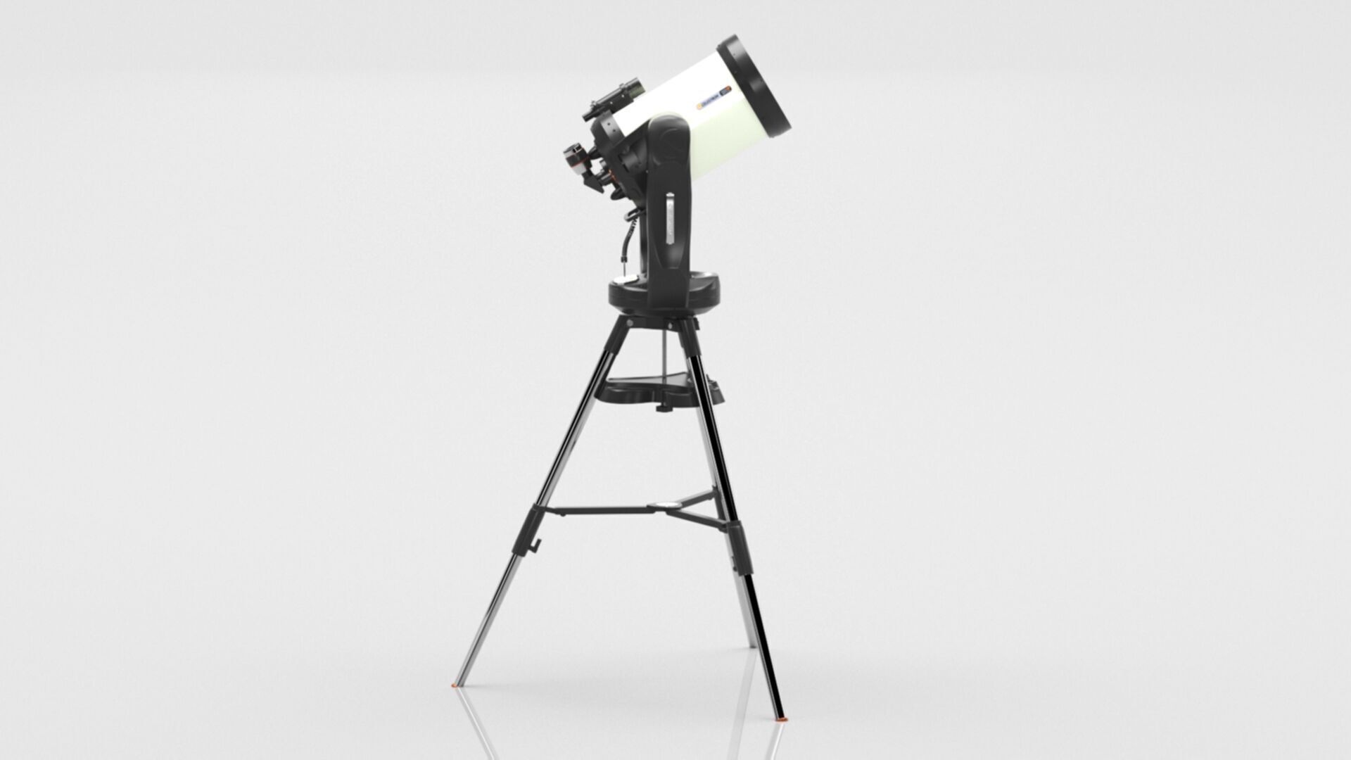 Celestron CPC Deluxe 1100 HD Computerized Telescope Low-poly 3D model_6