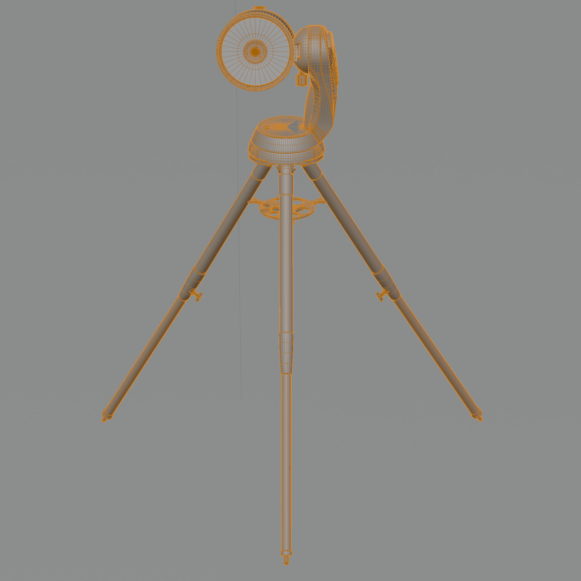 Celestron NexStar 8 SE Telescope Low-poly 3D model_18