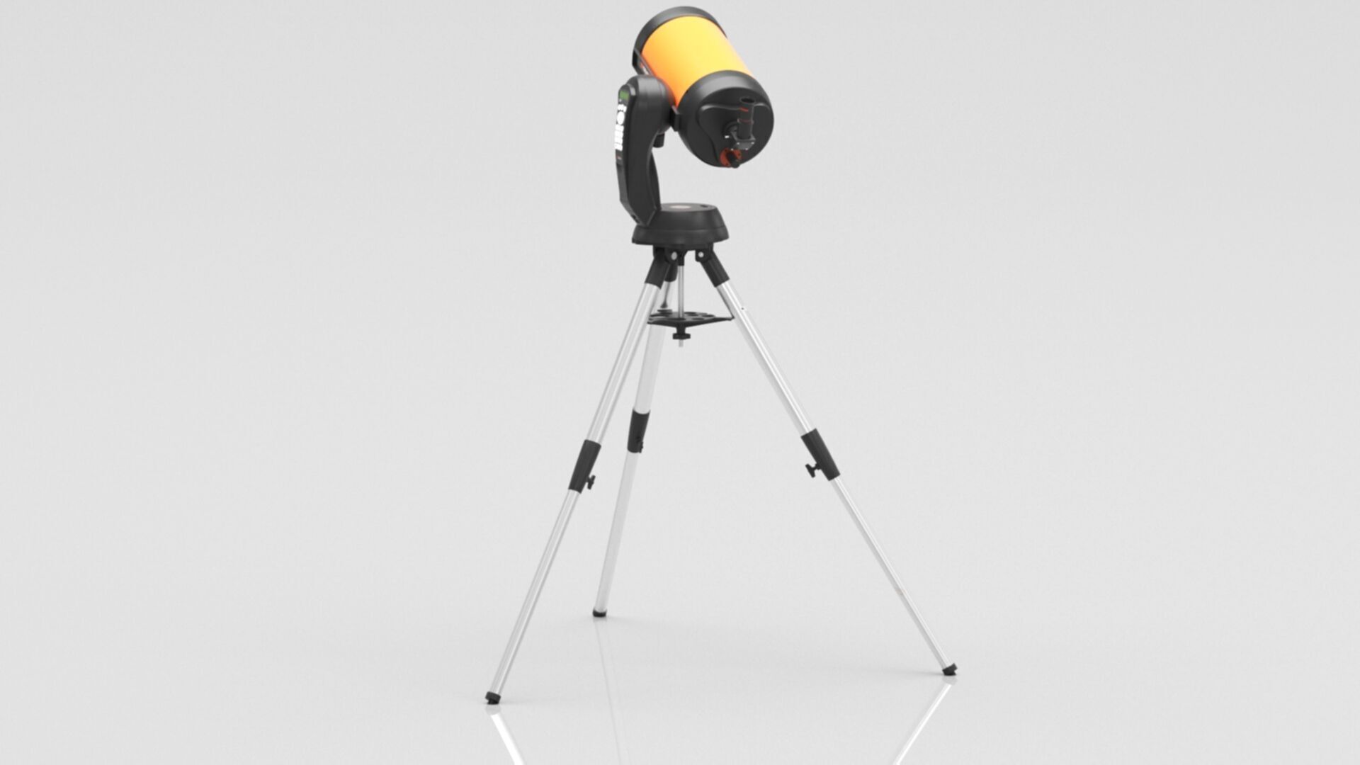 Celestron NexStar 8 SE Telescope Low-poly 3D model_9