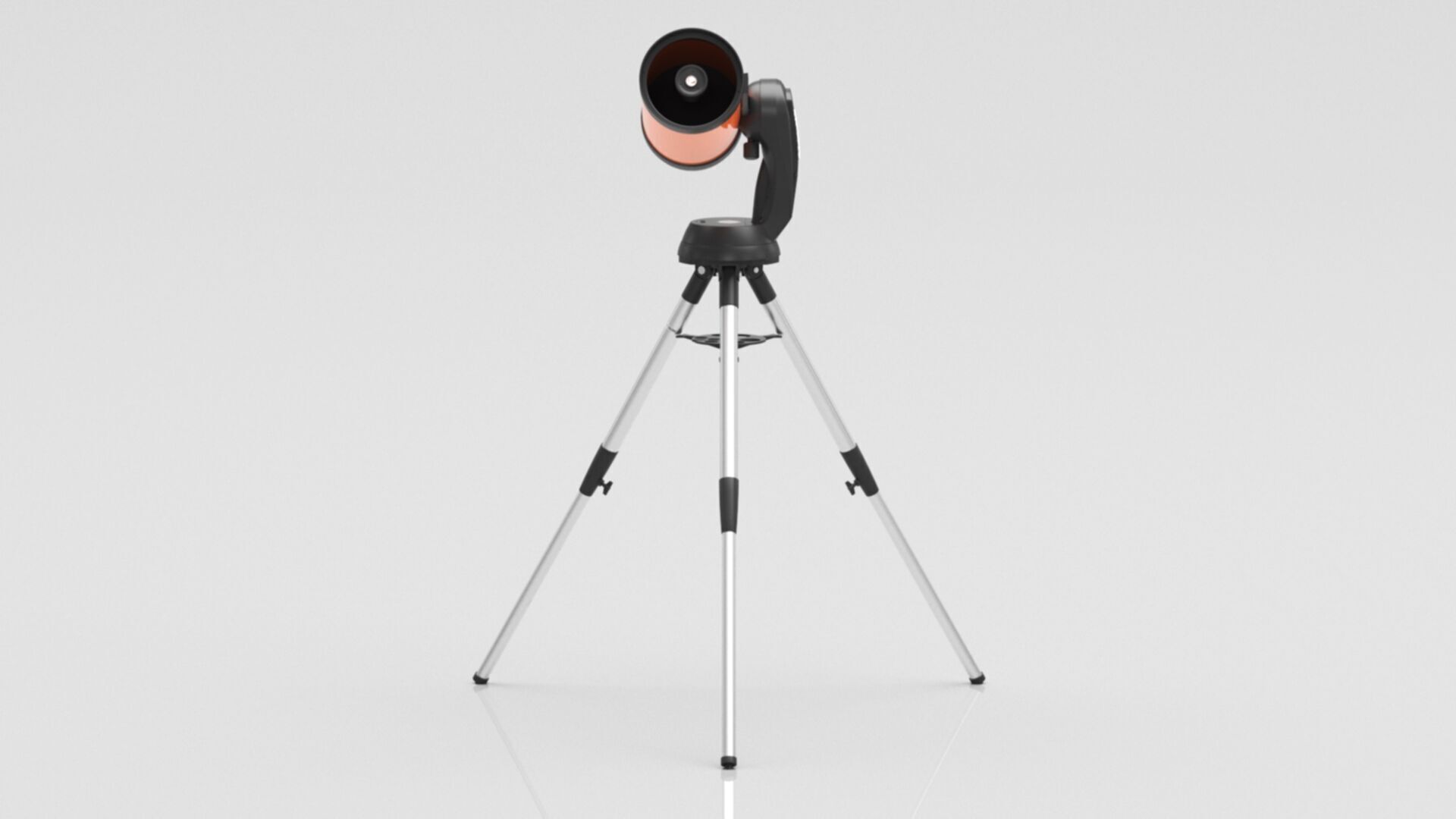 Celestron NexStar 8 SE Telescope Low-poly 3D model_16