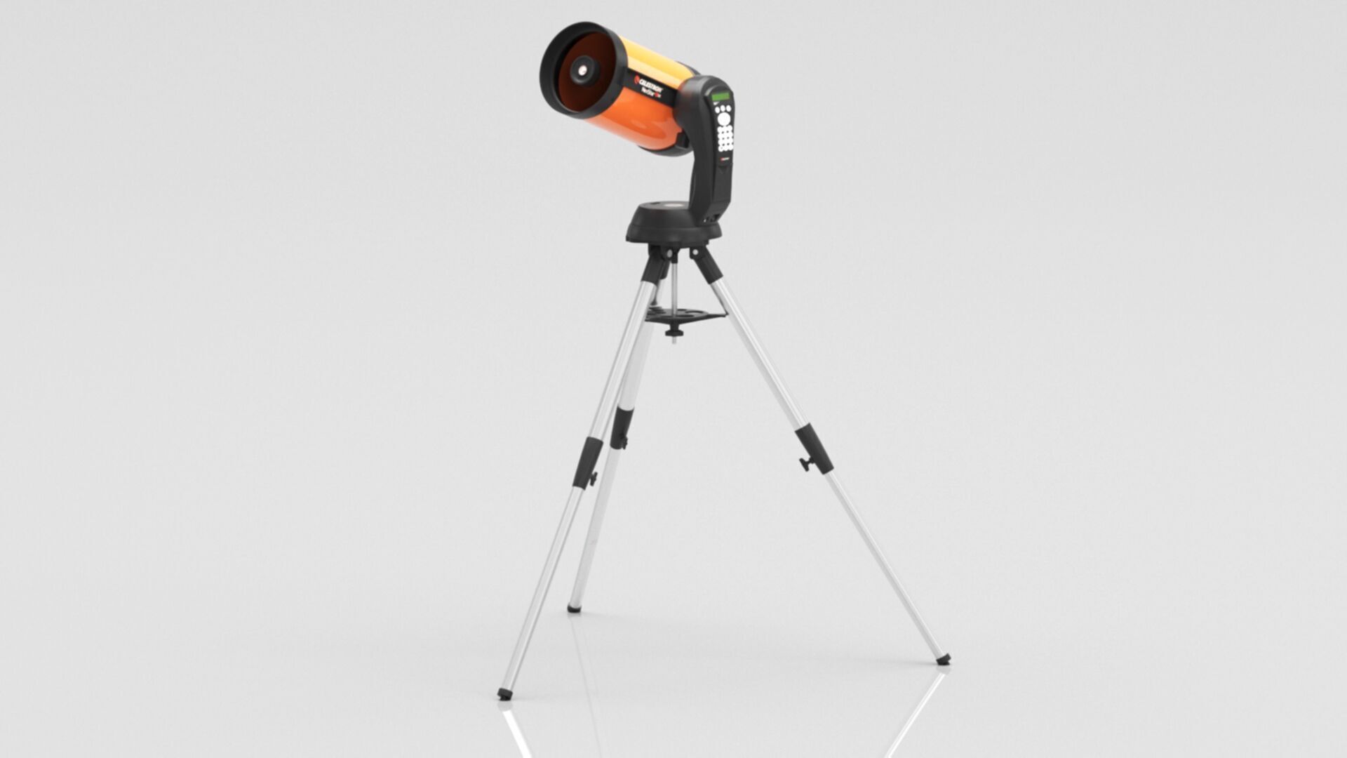 Celestron NexStar 8 SE Telescope Low-poly 3D model_13
