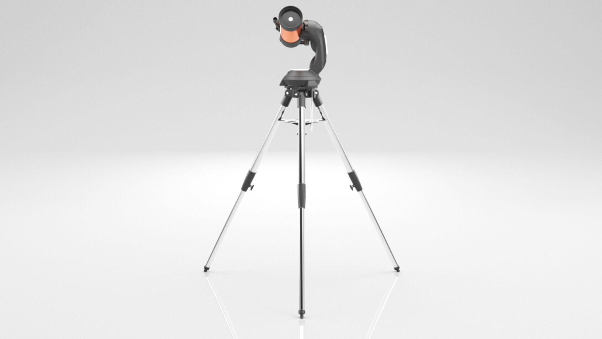 Celestron  NexStar 4SE Telescope Low-poly 3D model_16